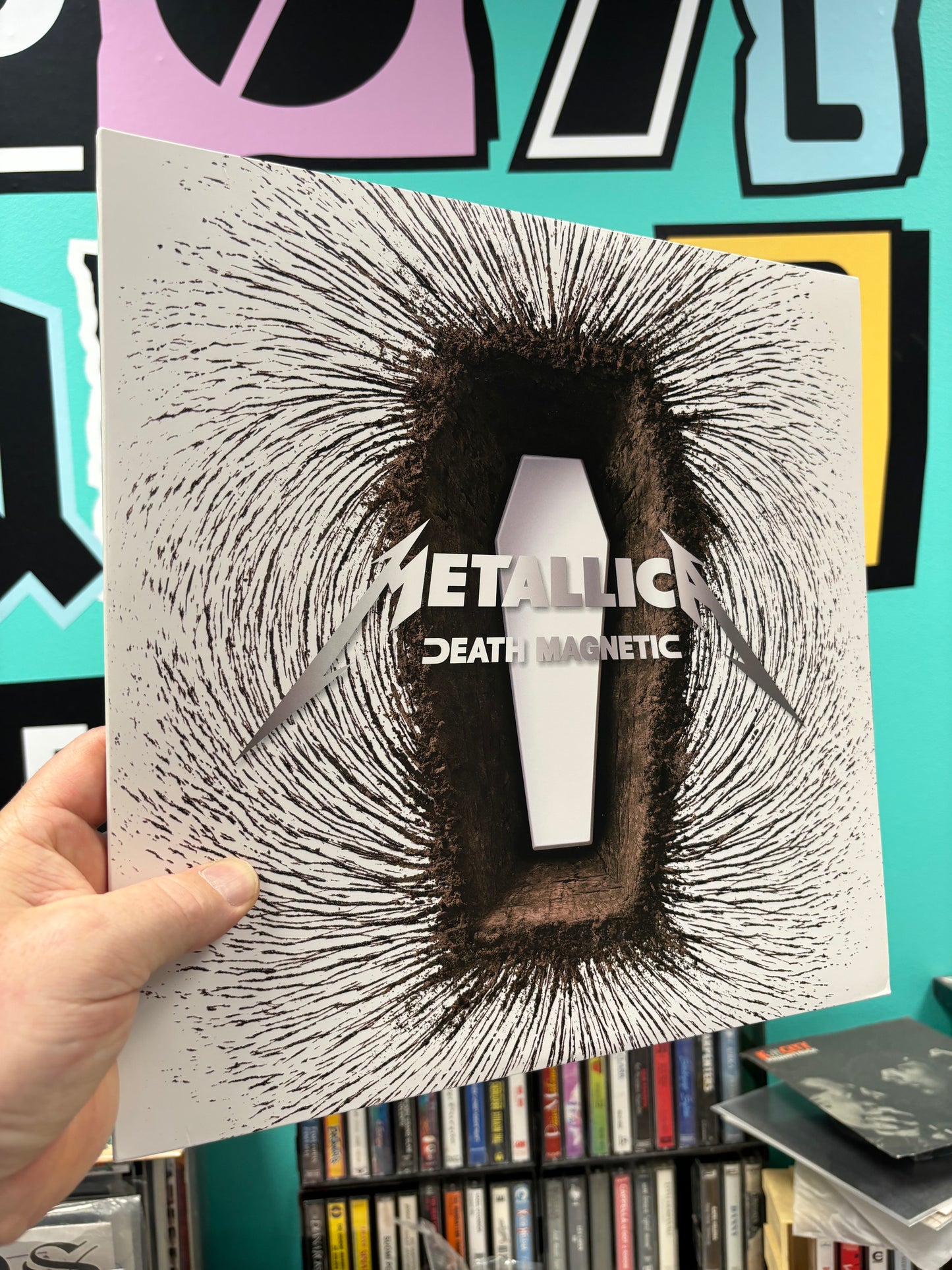 HULLU VARASTOALE -20%‼️‼️‼️Metallica: Death Magnetic, 2LP, gatefold, 1st pressing, Warner Bros. Records, US 2008