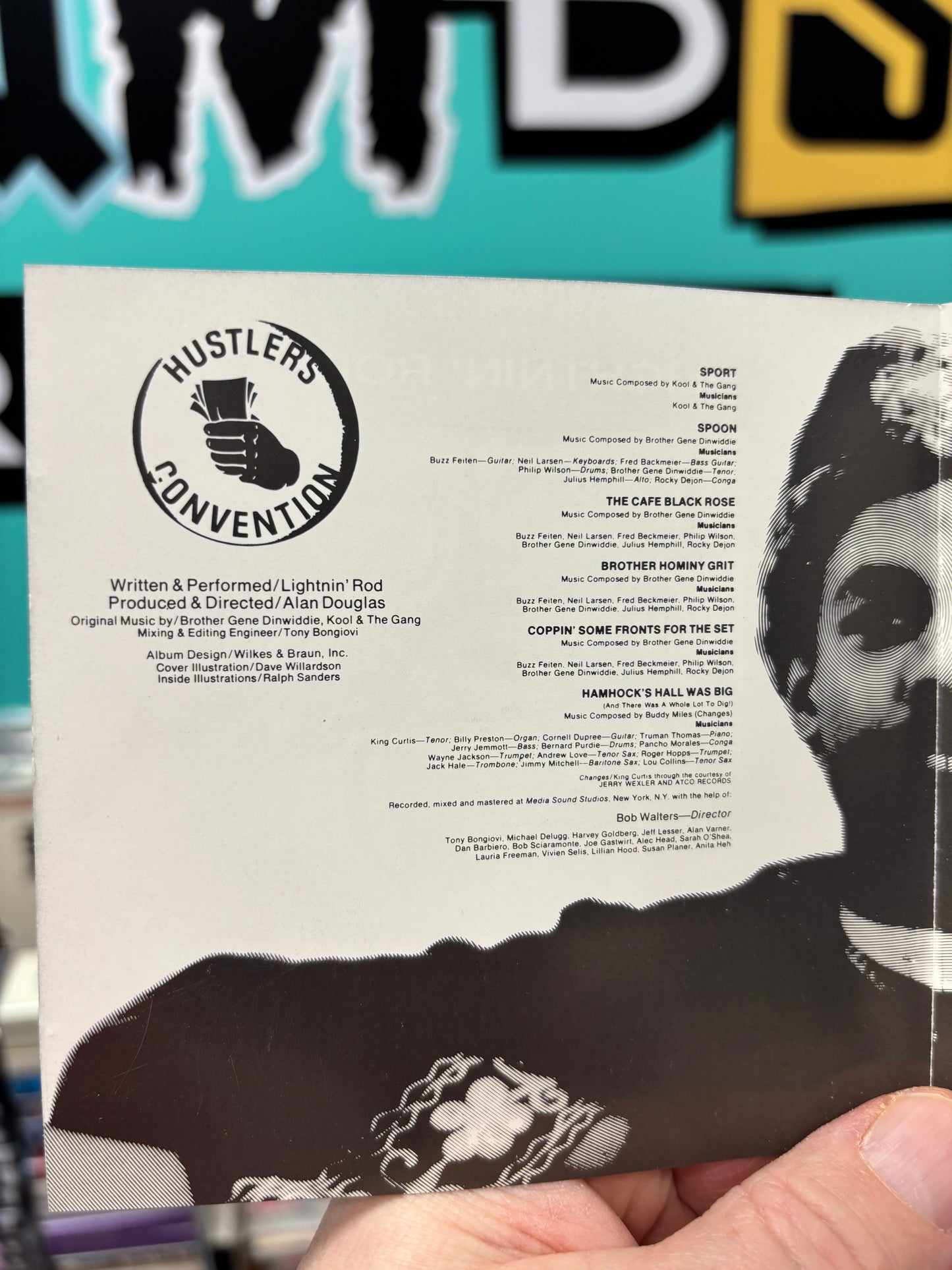 Lightnin’ Rod: Hustler’s CONVENTION, CD, reissue, Celluloid, US 1984