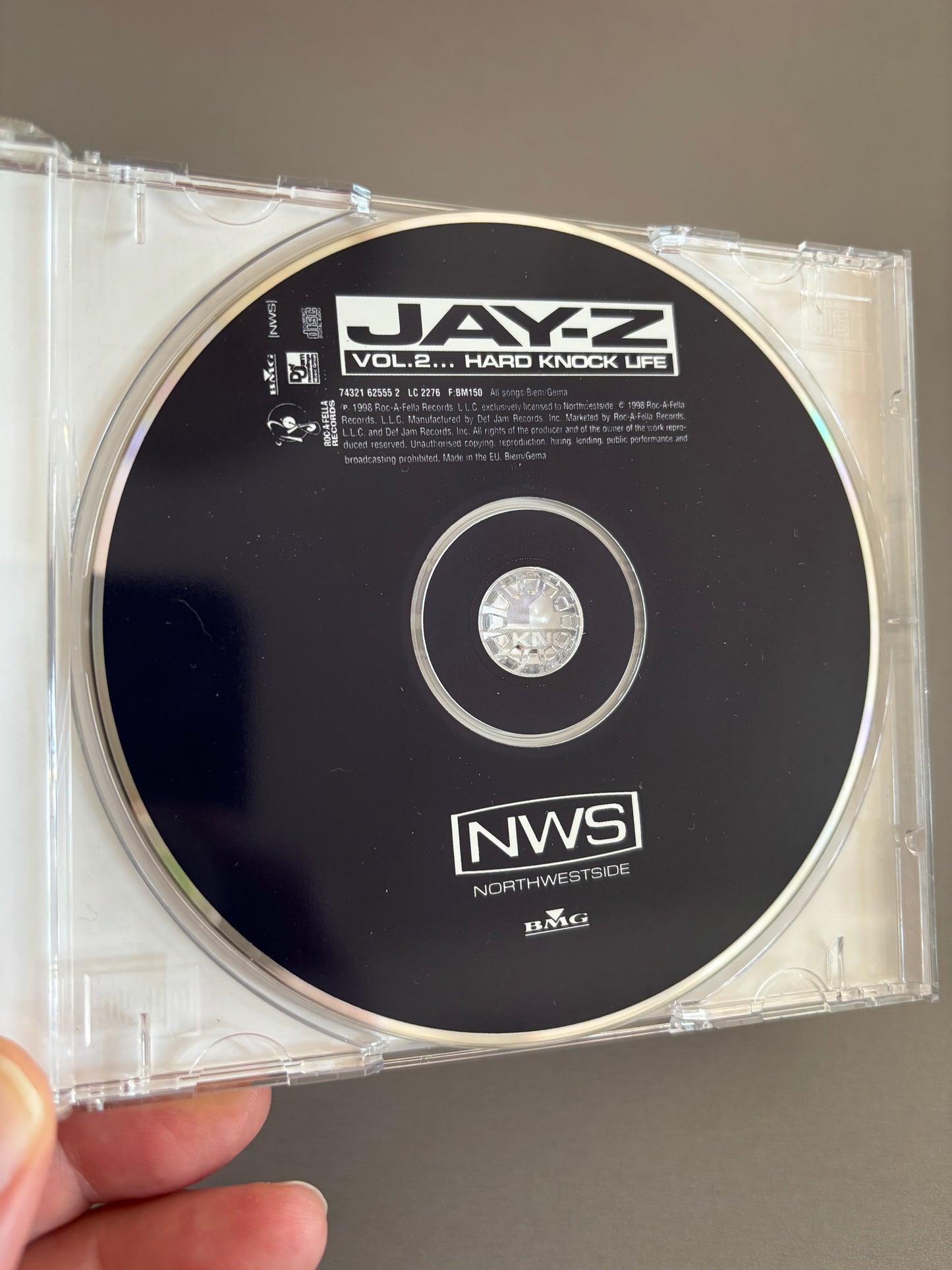 Jay-Z: Vol. 2…Hard Knock Life, CD, Northwestside, Roc-A-Fella Records, Def Jam Music Group, Def Jam Recordings, Europe 1998