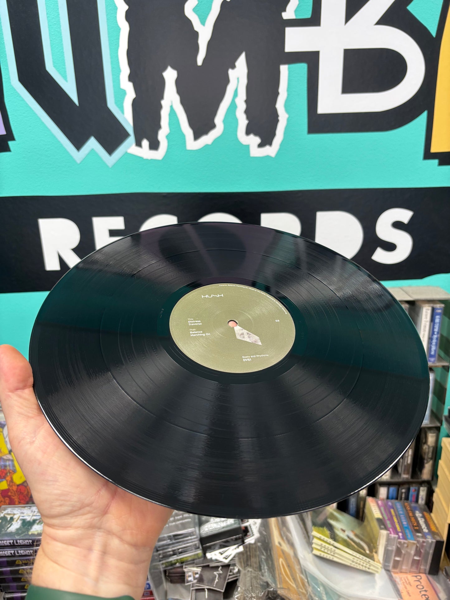 DVS1: Distress, 12inch, Only pressing, HUSH, US 2014