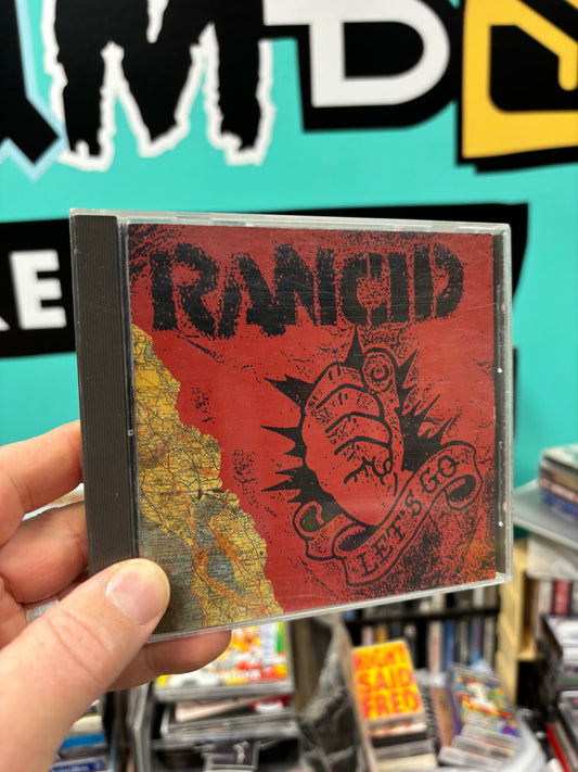 Rancid: Let’s Go, CD, 1st pressing, Epitaph, US 1994