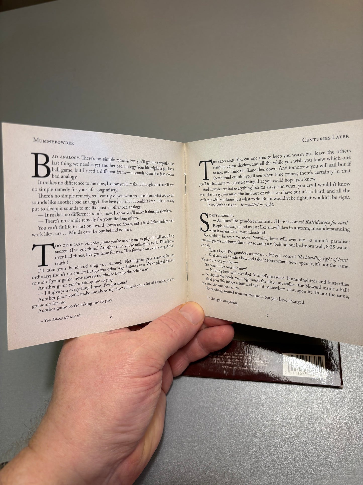 Mummypowder: Centuries Later, CD, Only pressing, Grandpop Records, Finland 2011