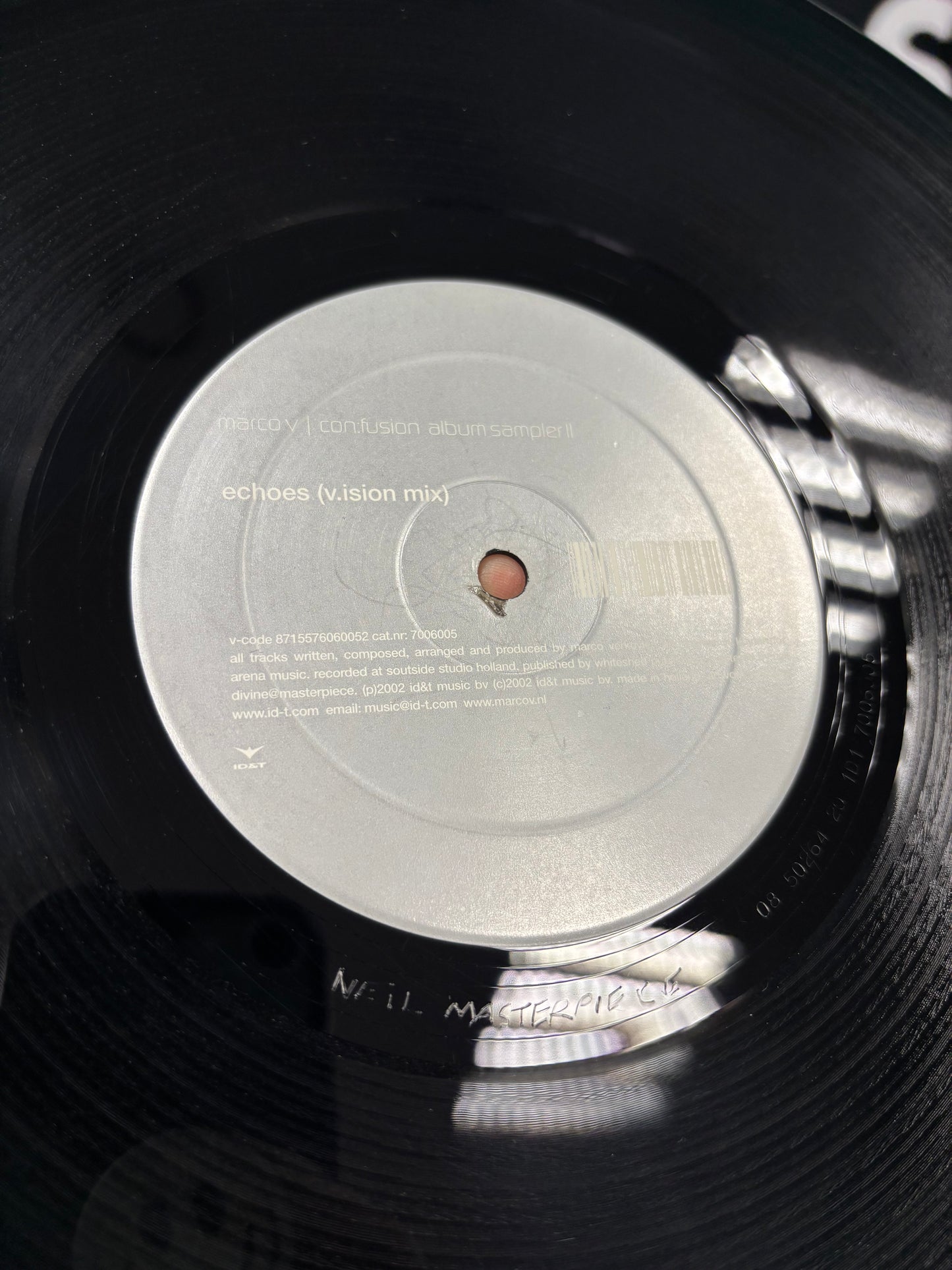 Marco V: Con:Fusion Album Sampler II, 2x12inch, Only official vinyl pressing, ID&T, Netherlands 2002