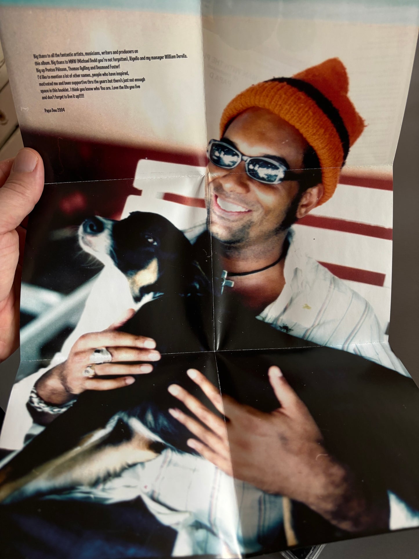 Papa Dee: Live It Up!, CD, Only pressing, MNW, Sweden 2004