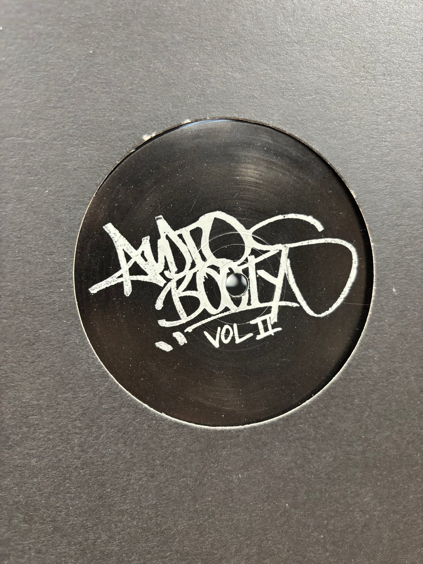 Audio Bullys: Audio Bootys Vol II, 12inch, One sided, white label, UK 2005