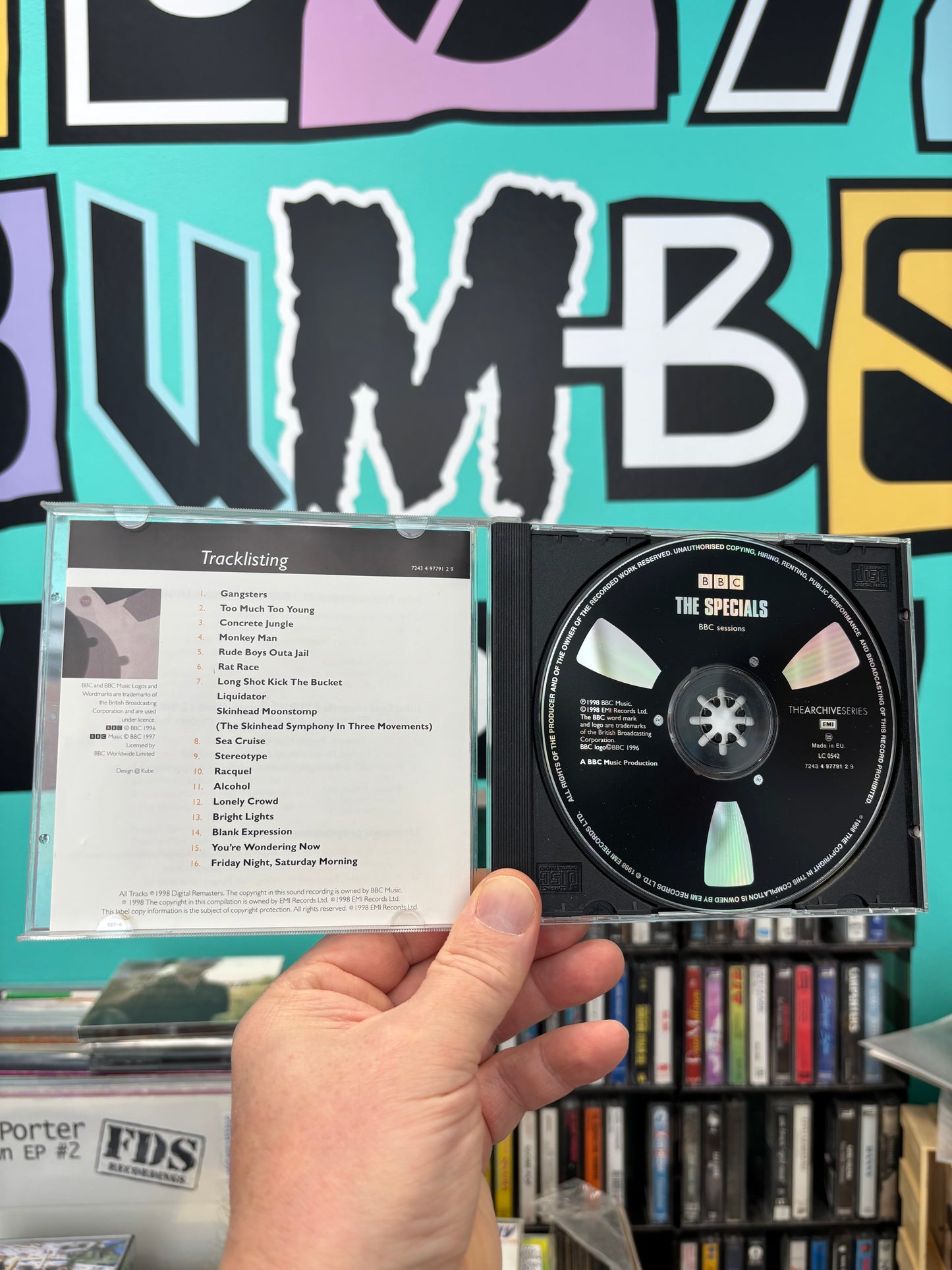 The Specials: BBC Sessions, CD, 1st pressing, EMI, UK & Europe 1998