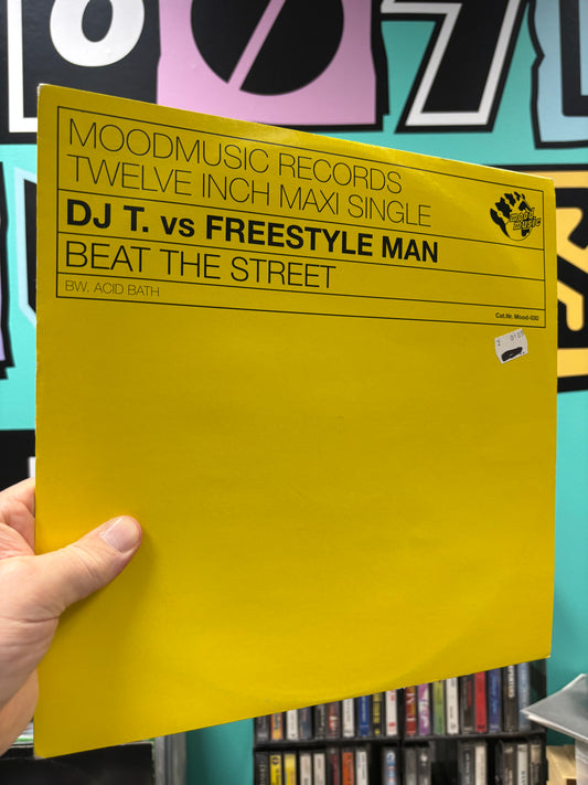 DJ T. vs Freestyle Man: Beat The Street, 12inch, Only pressing, Moodmusic, Germany 2005