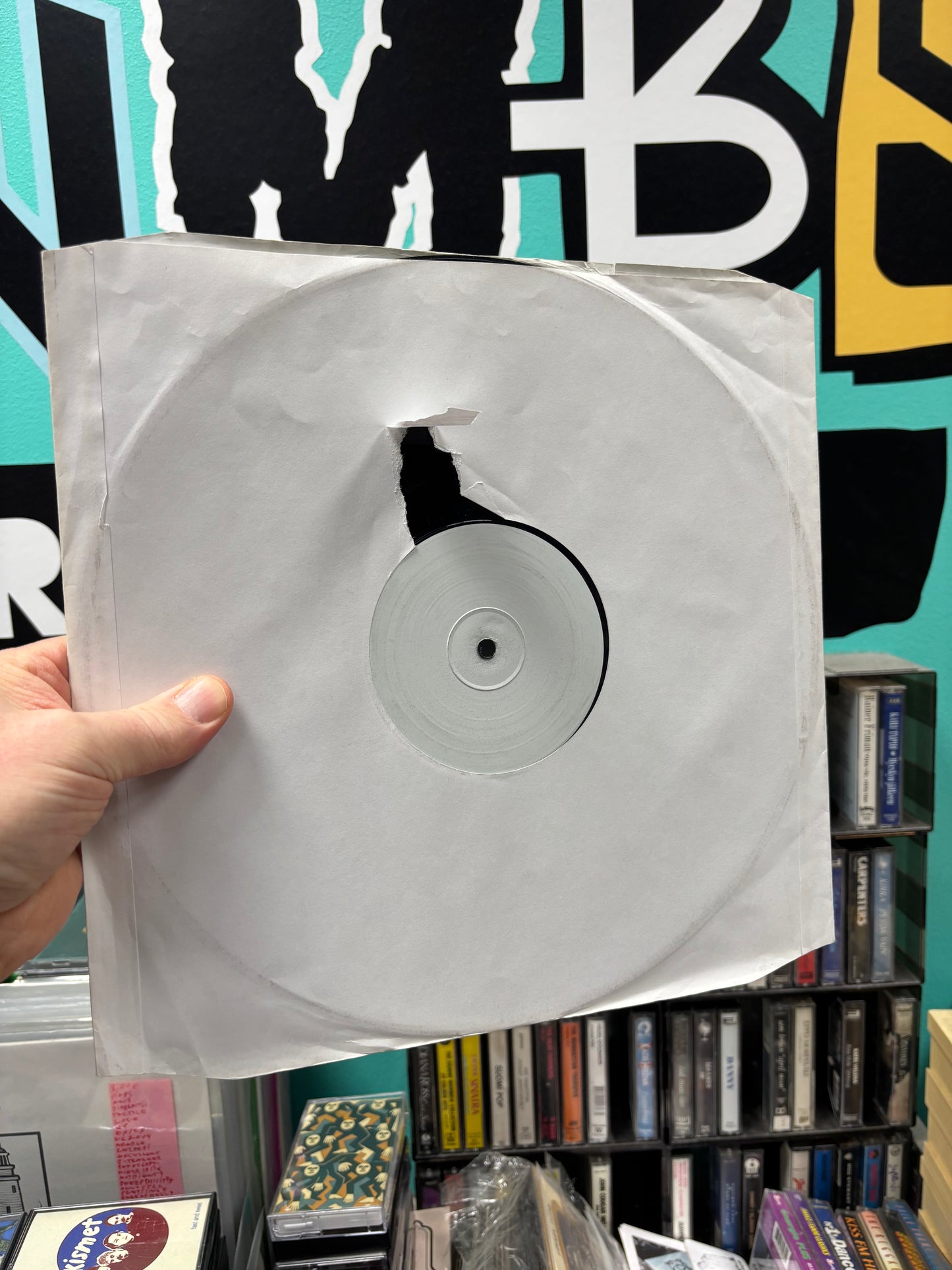 Fallout Boy: Go With The Flow, 12inch, white label promo, Pig Pen, UK 2001