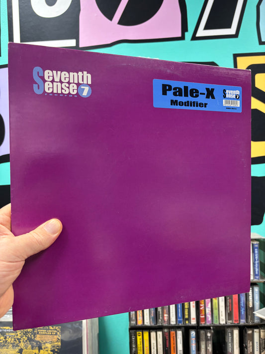 Pale-X: Modifier, 12inch, Only pressing, Seventh Sense Records, Netherlands 2002