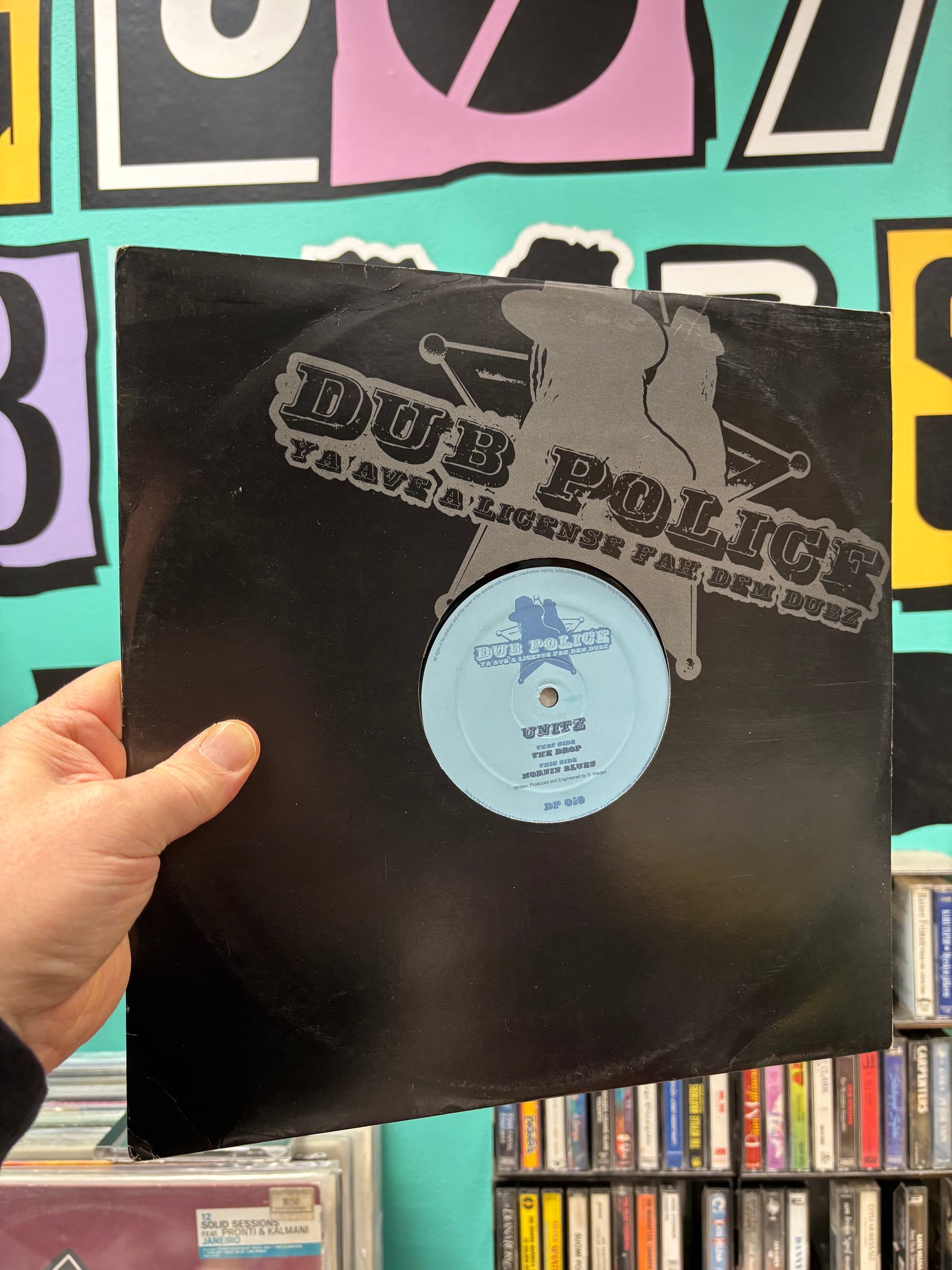 Unitz: The Drop/Morning Blues, 12inch, Only pressing, Dub Police, UK 2008