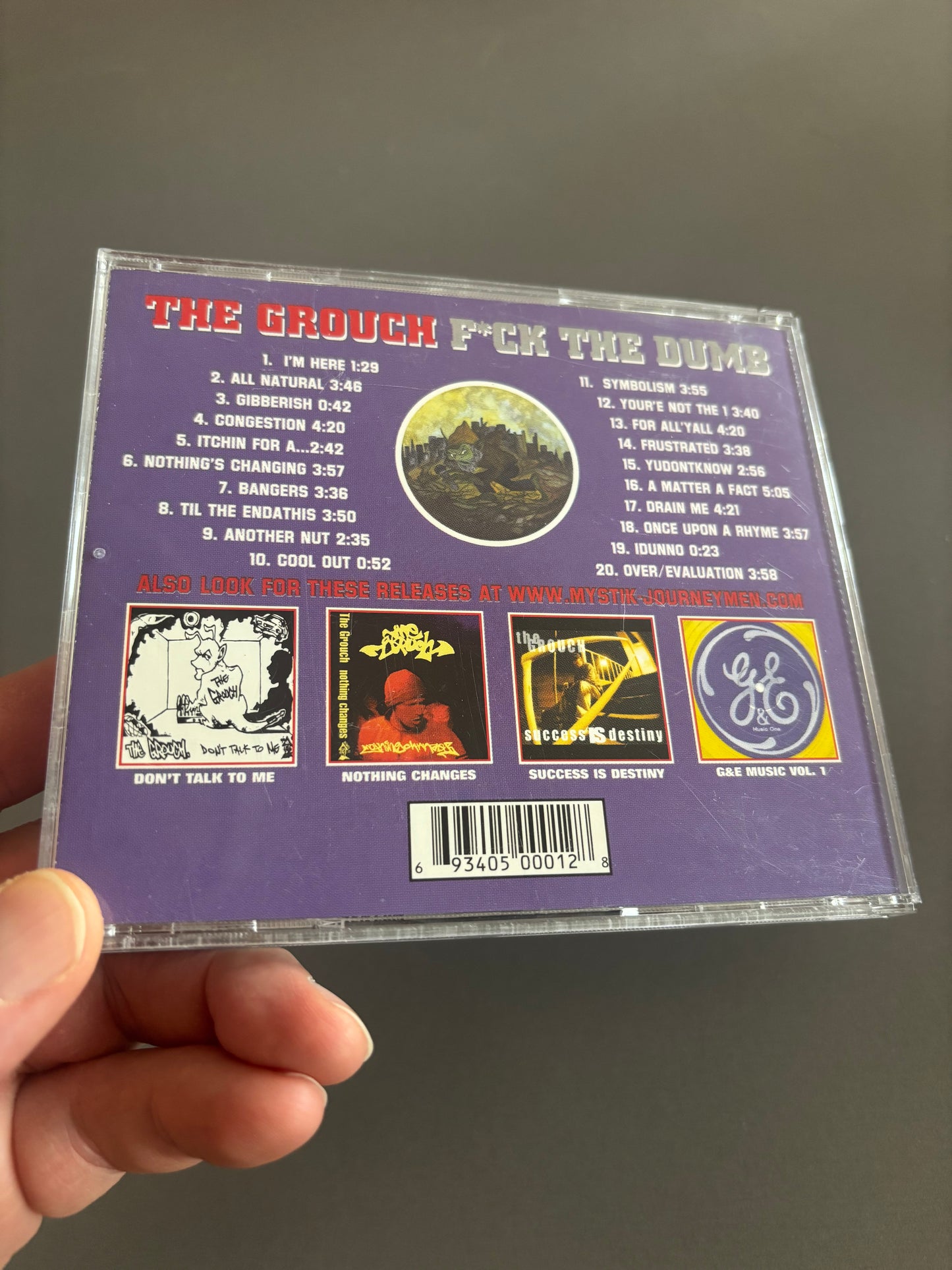 The Grouch: F*ck The Dumb, CD, reissue, Outhouse, US 1999