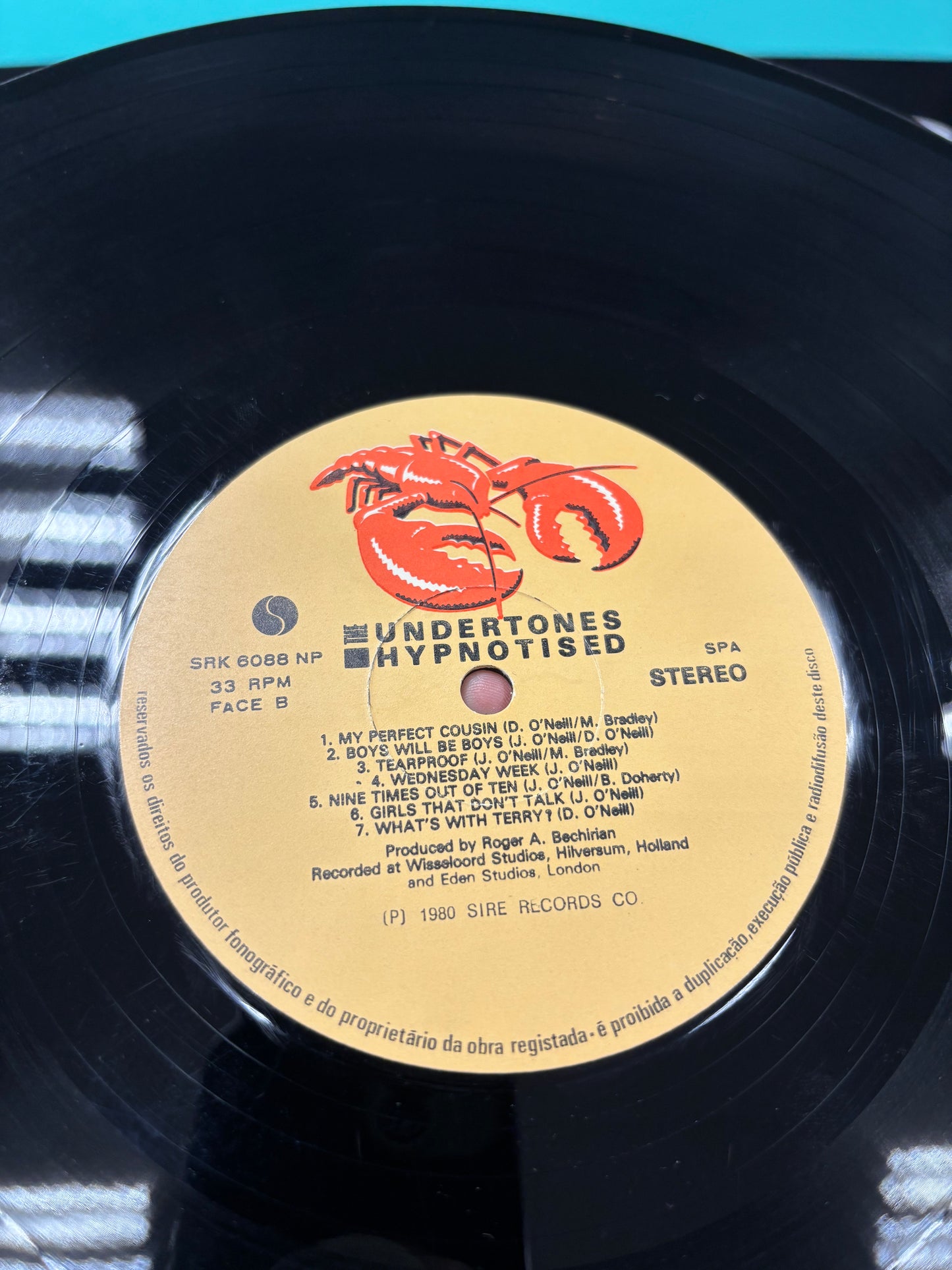 The Undertones: Hypnotised, LP, Sire, Portugal 1980