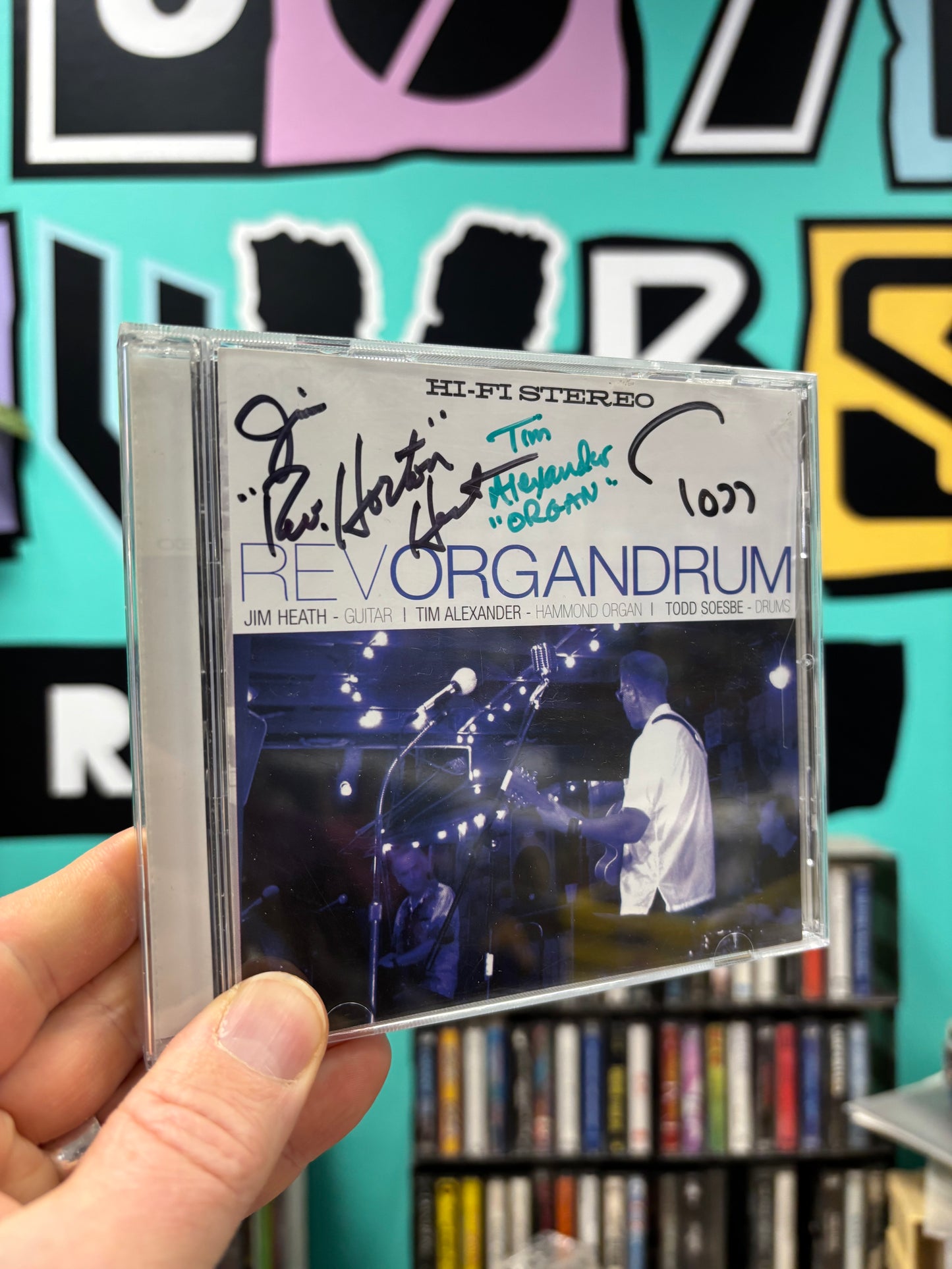 REVORGANDRUM: Hi-Fi Stereo, CD, Only official pressing, Yep Roc Records, US 2007