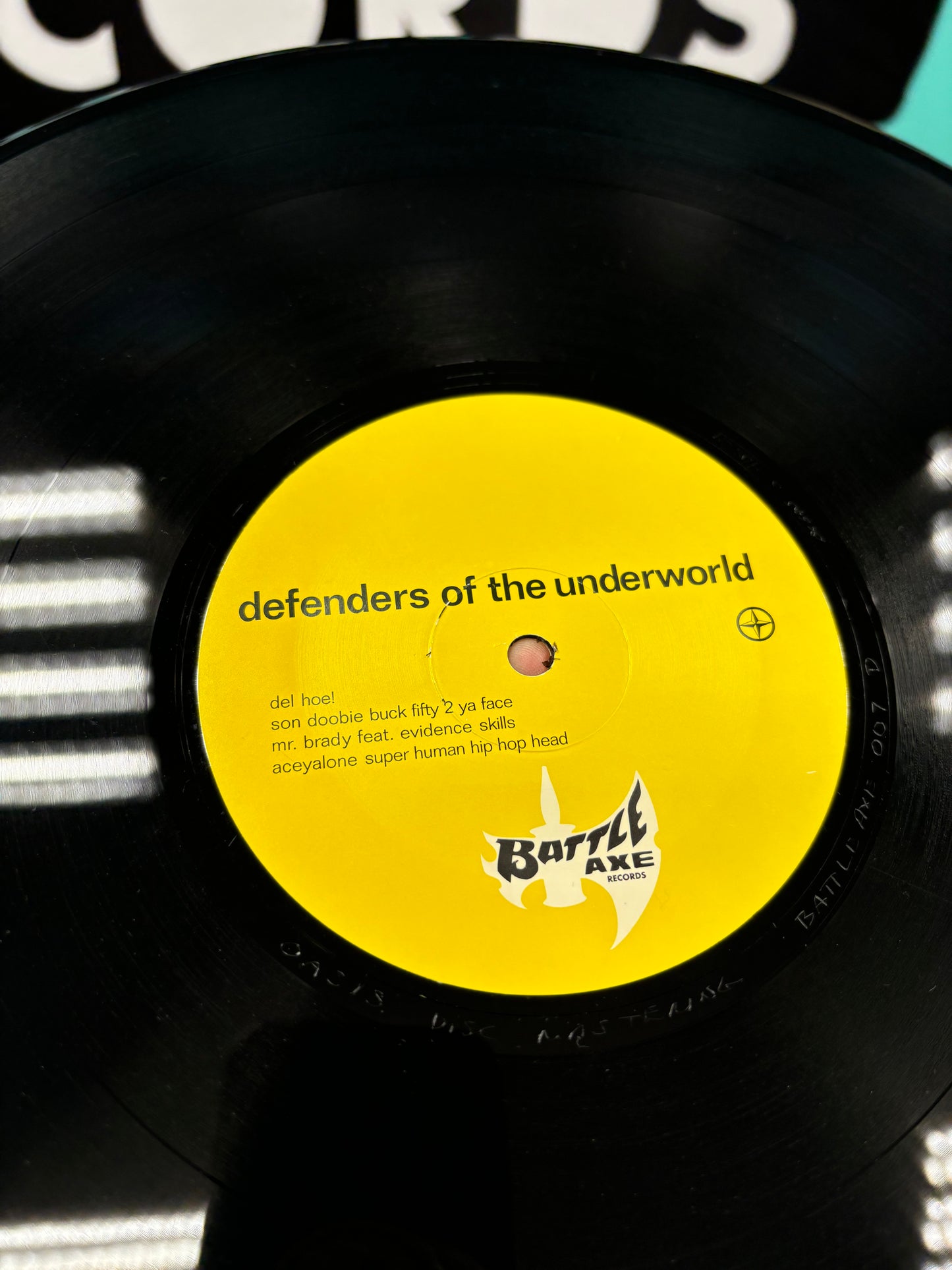 Defenders Of The Underworld, 2LP, 1st pressing, Battle Axe Records, US 1999