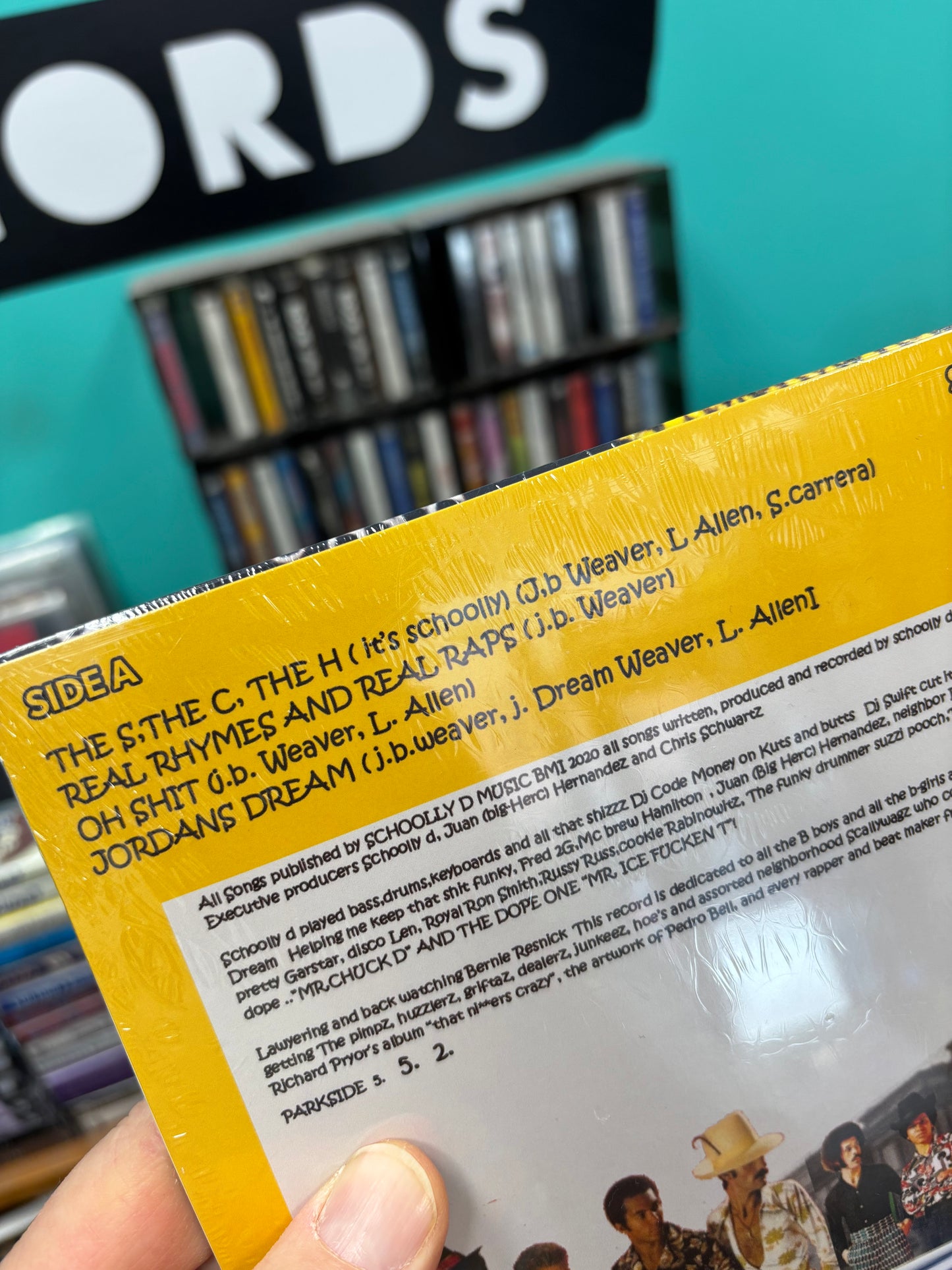 Schoolly D: ”Cuz That Nixxers Crazy! That’s Why!”, LP, brown vinyl, Ruffnation Records, US 2023
