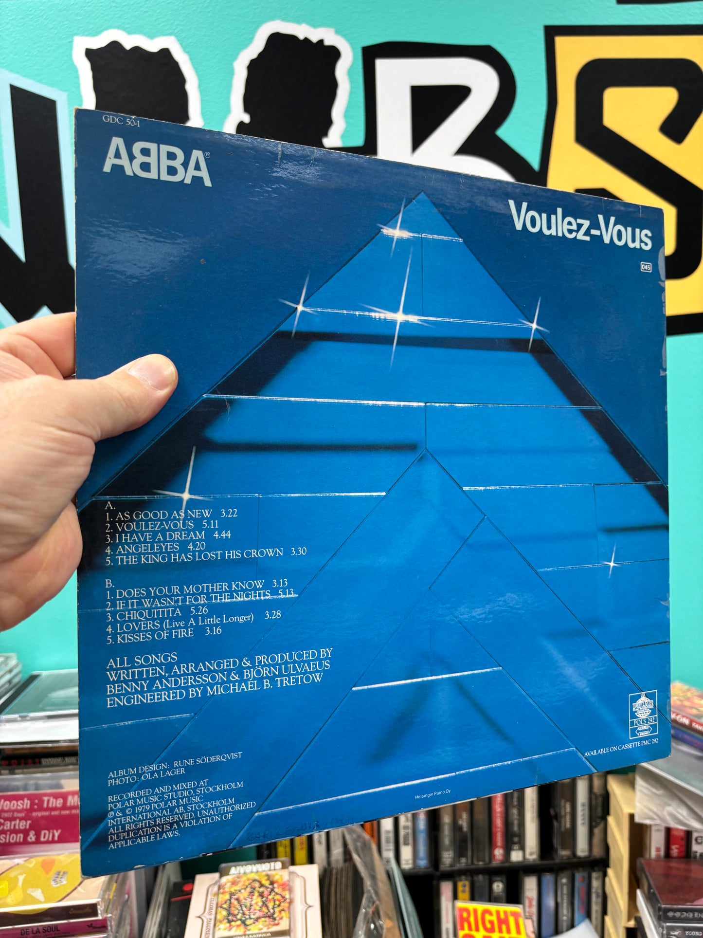 ABBA: Voulez-Vous, LP, Polar, Finland 1979