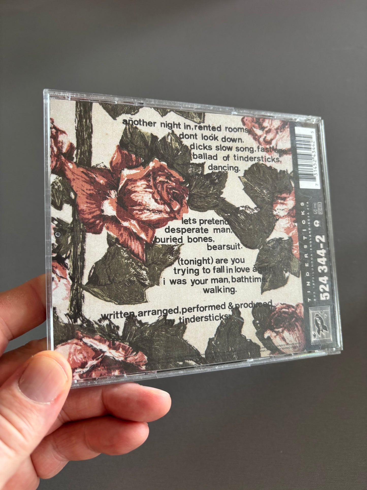 Tindersticks: Curtains, CD, PMDC, France, This Way Up, Island Records, Europe 1997
