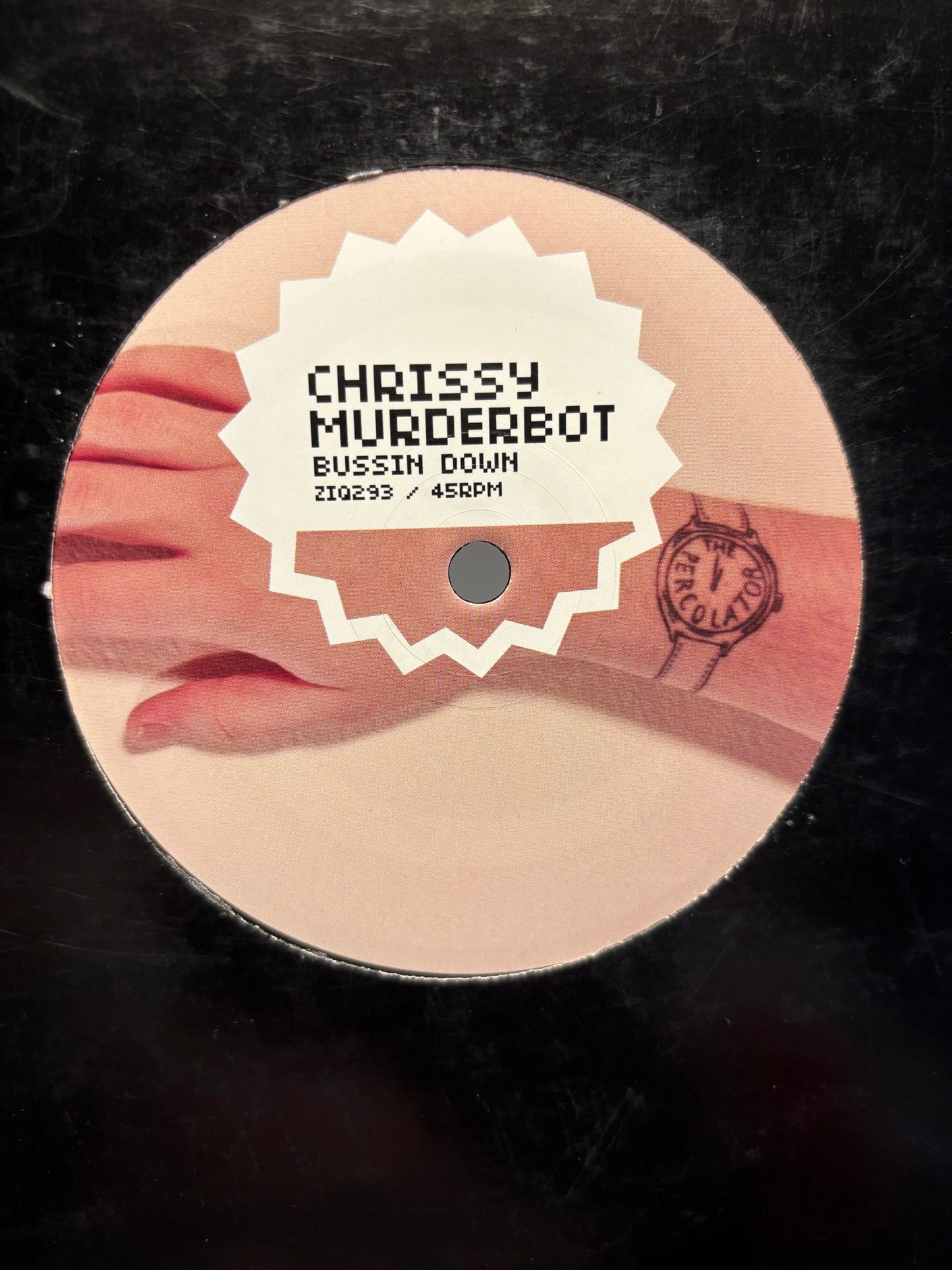 Chrissy Murderbot: Bussin Down, 12inch, Only official pressing, Planet Mu, UK 2011