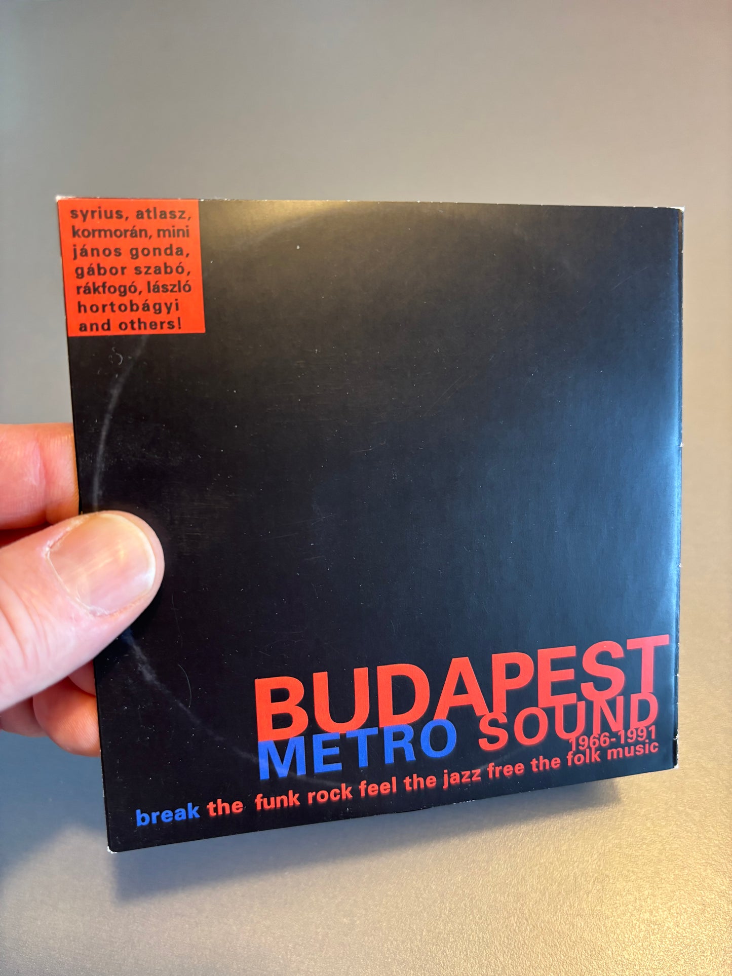 Budapest Metro Sound 1966-1991, CDr, Only pressing, Budapest Metro Soundsystem vinyl mix, K all musics unite!, Finland 2013