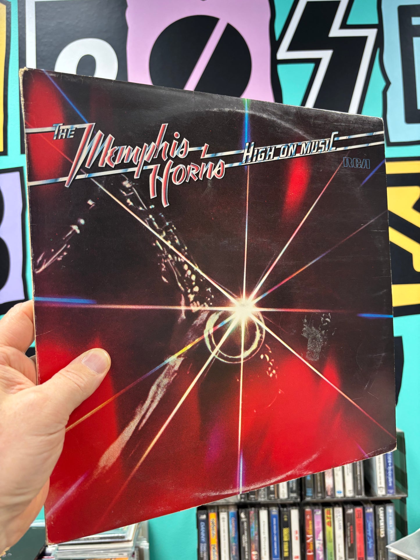 Memphis Horns: High On Music, LP, RCA Victor, RCA, UK 1976