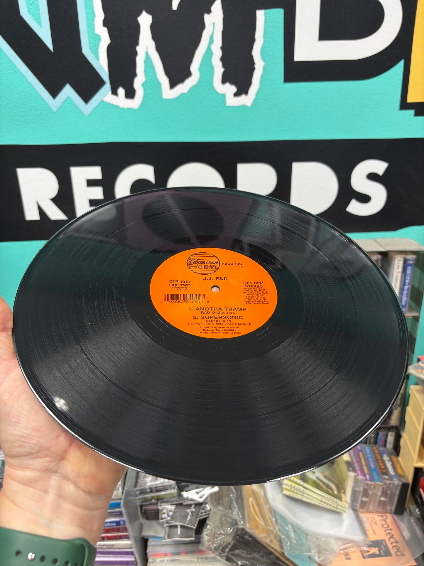 J.J. Fad: Anotha Ho, 12inch, reissue, Dream Team Records, US 2004