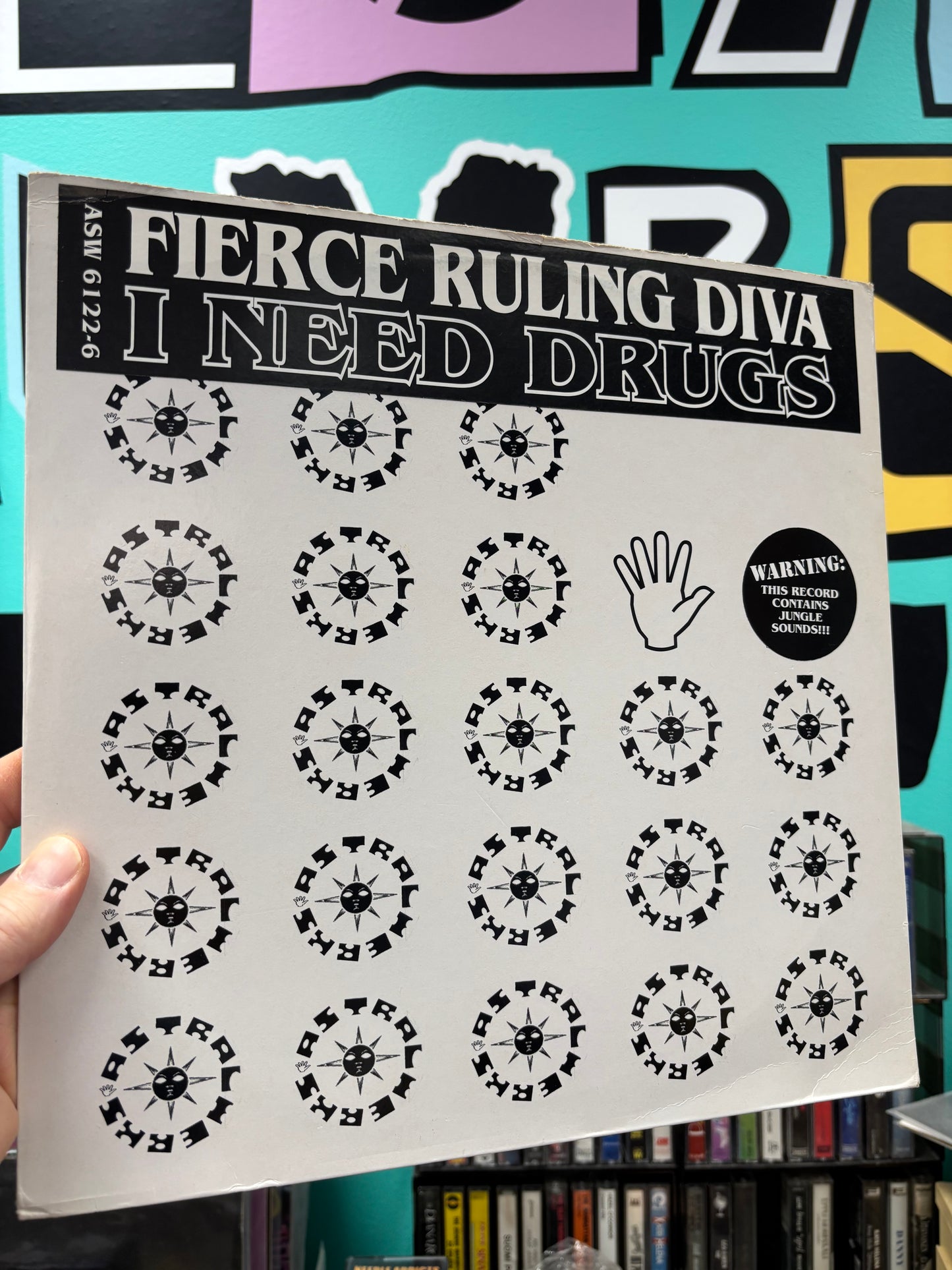 Fierce Ruling Diva: I Need Drugs, 12inch, Only official pressing, Astralwerks, US 1994