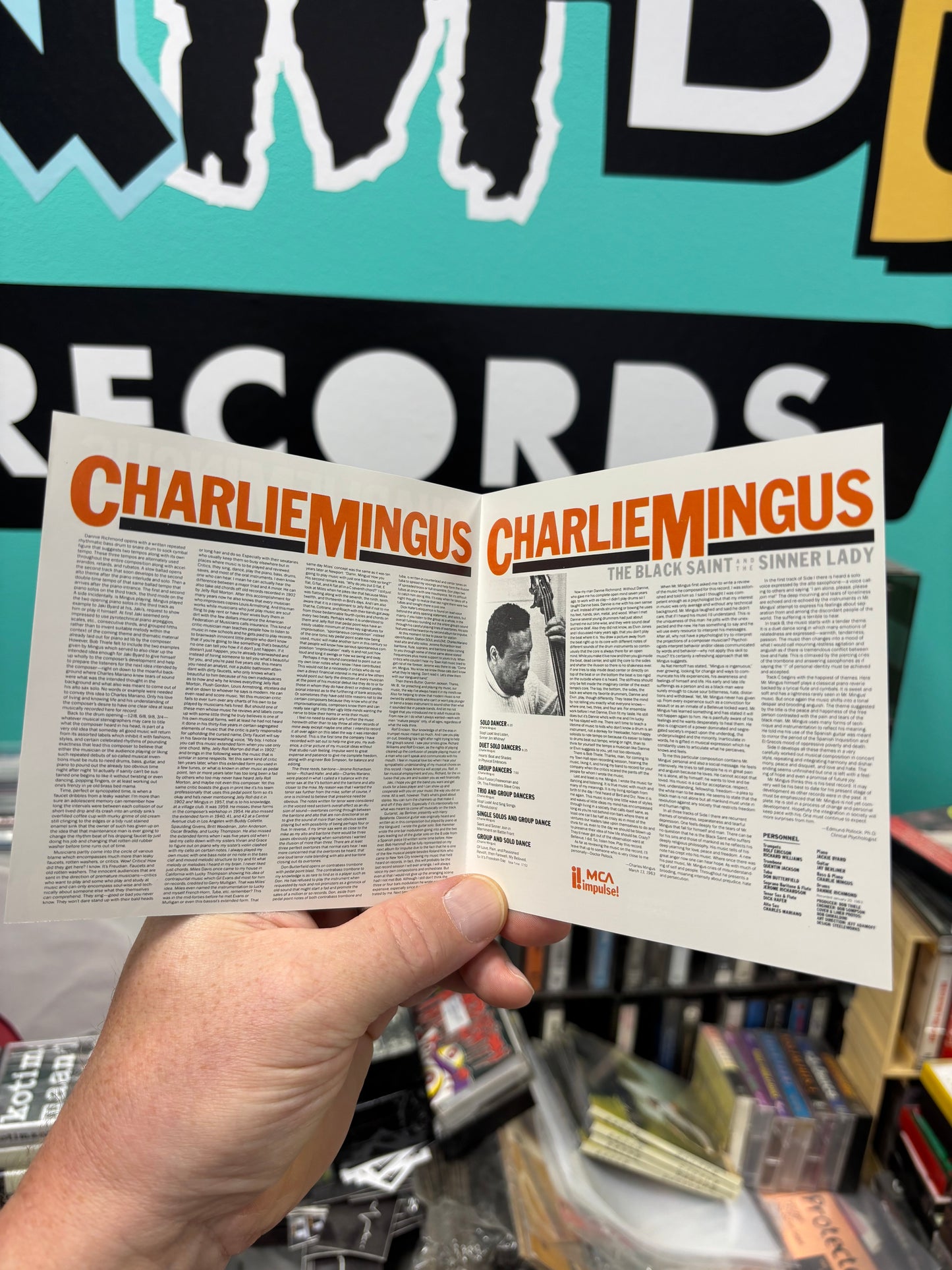 Charlie Mingus: The Black Saint And The Sinner Lady, CD, reissue, remastered, MCA Impulse!, Europe year?