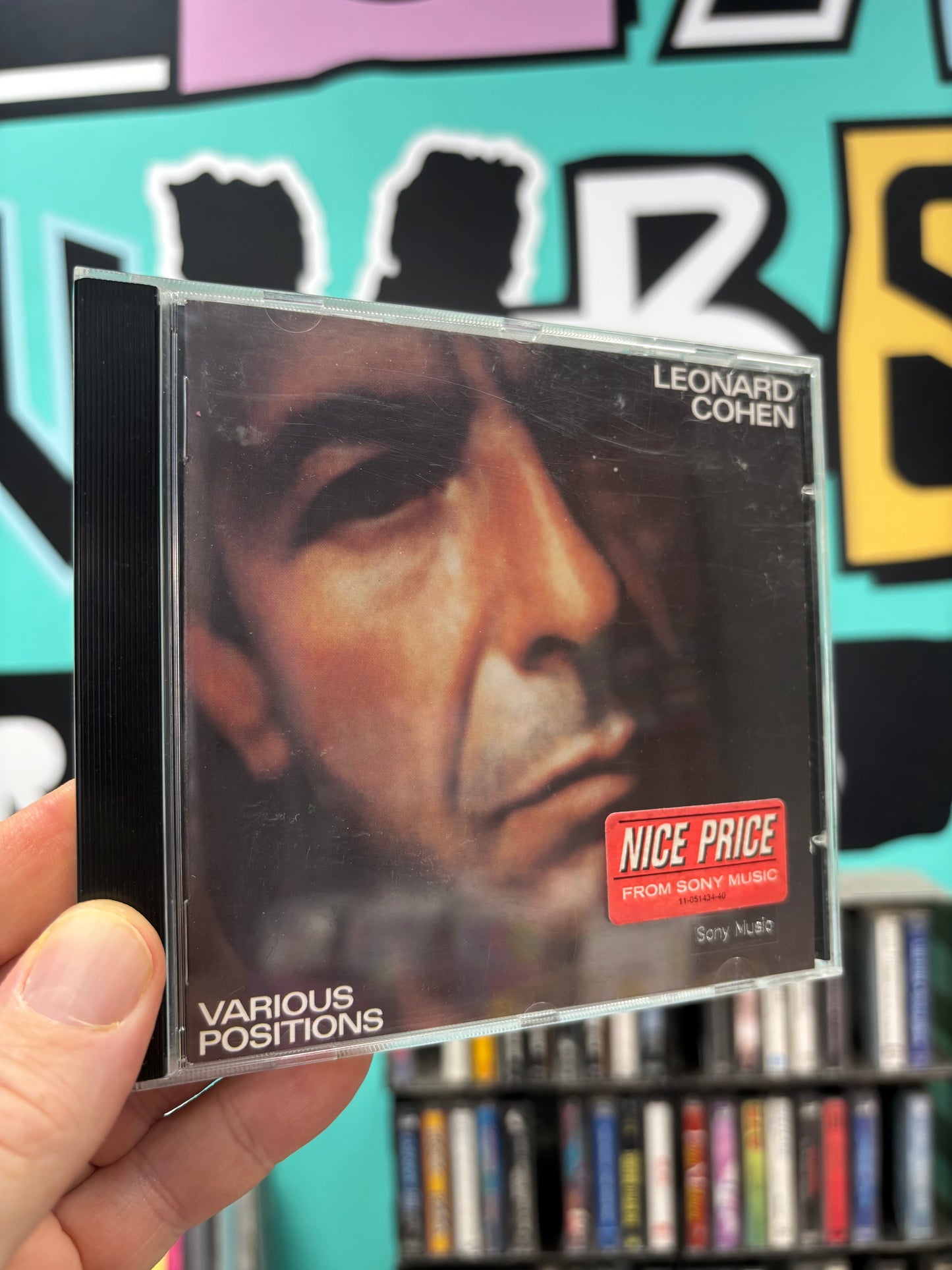 Leonard Cohen: Various Positions, CD, reissue, Columbia, Europe year?