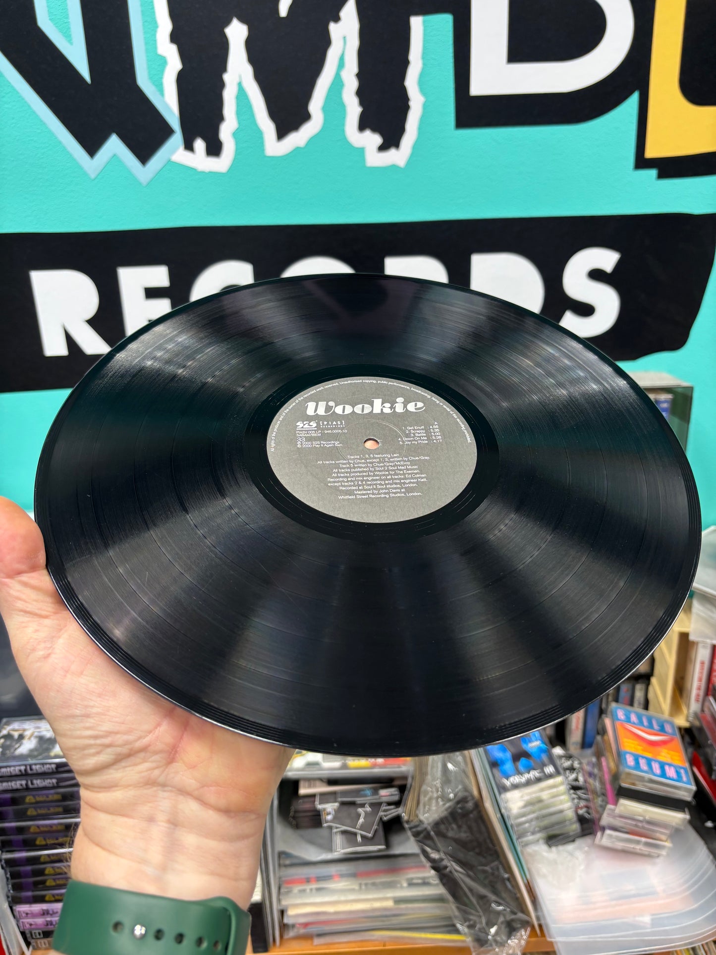 Wookie: Wookie, LP, 1st pressing, S2S Recordings, [PIAS], UK 2000