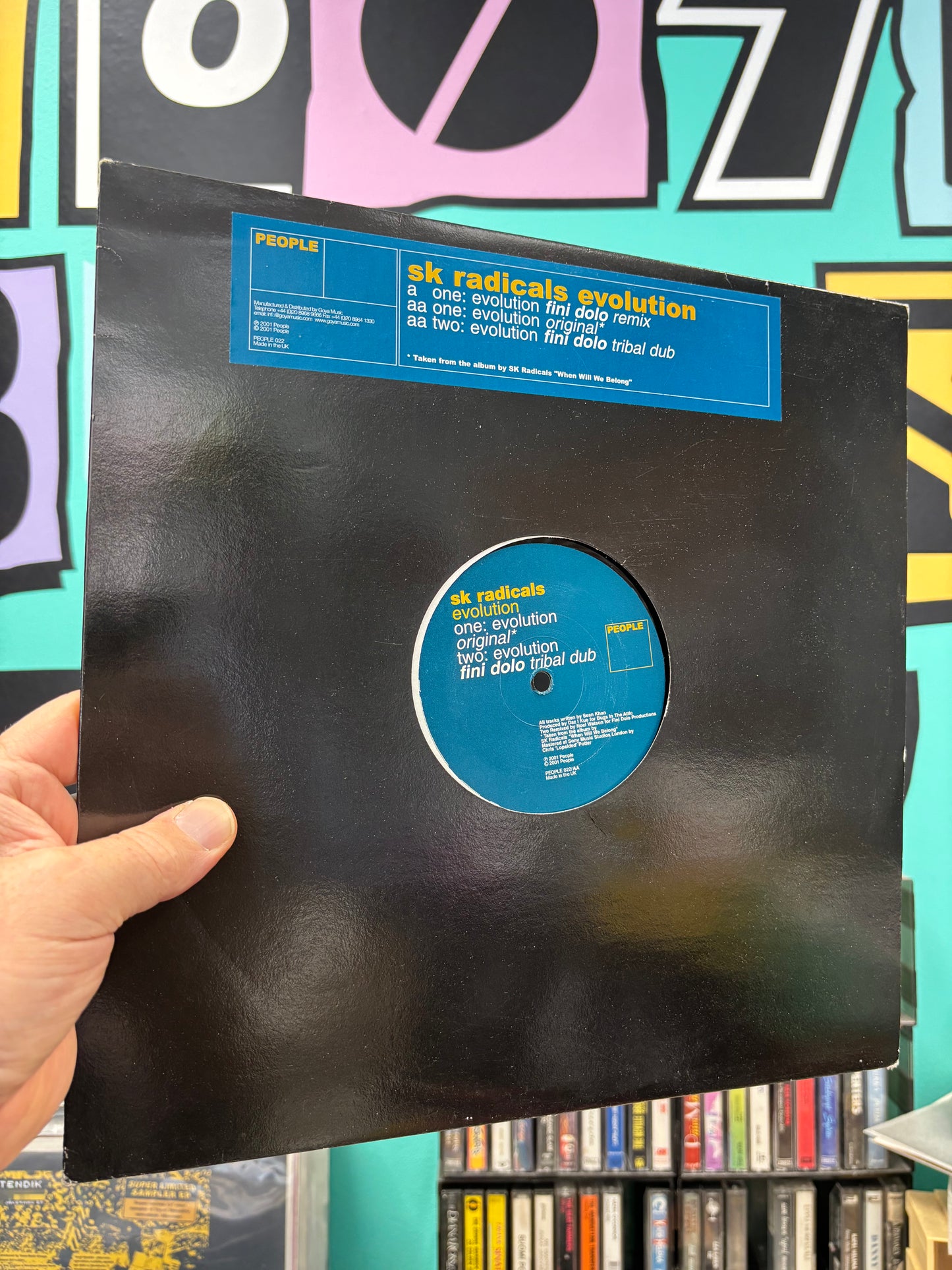 SK Radicals: Evolution, 12inch, Only official pressing, People, UK 2001