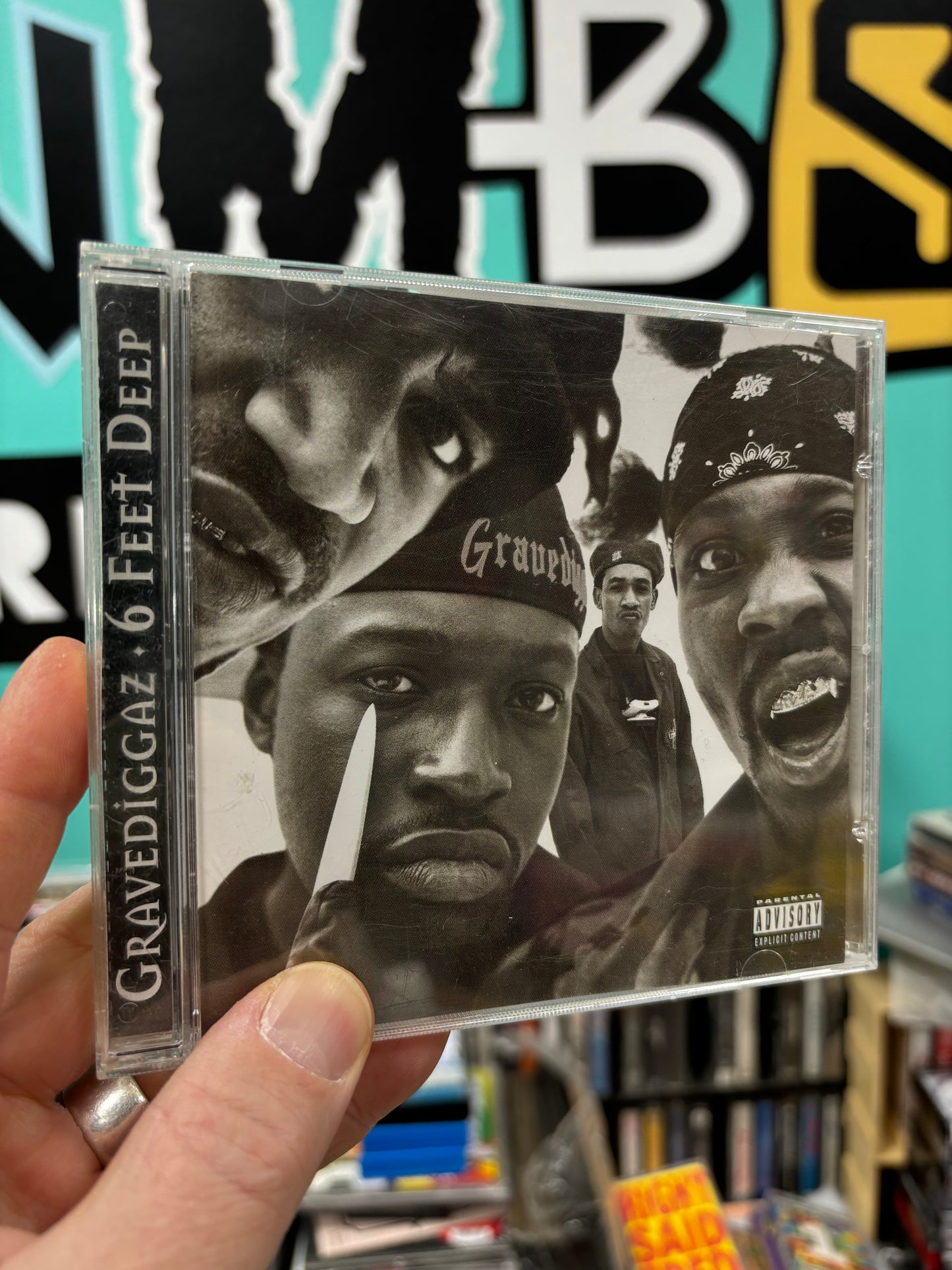 Gravediggaz: 6 Feet Deep, CD, reissue, Sonopress, Gee Street, Europe 1997