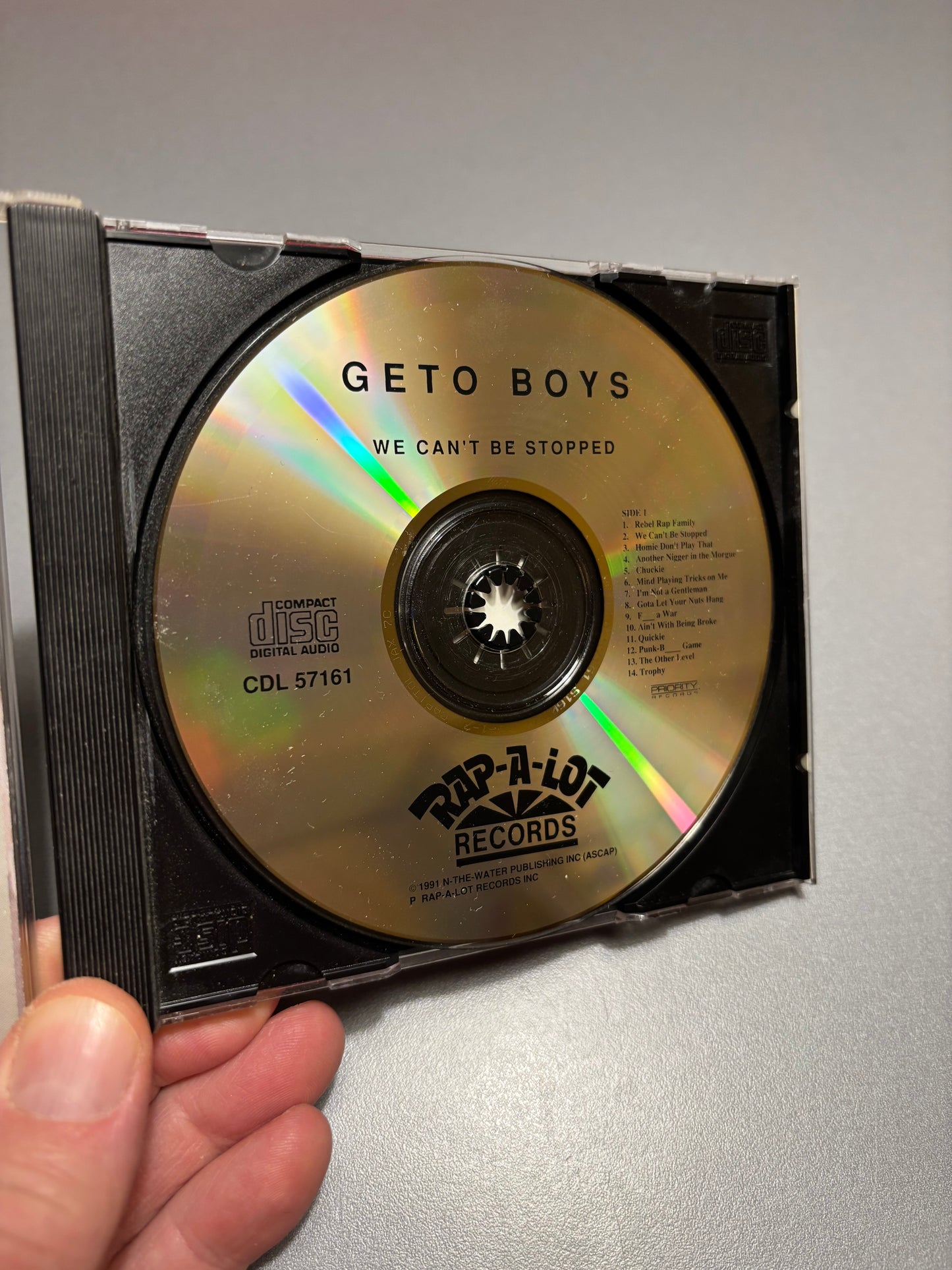 Geto Boys: We Can’t Be Stopped, CD, Rap-A-Lot Records, US 1991