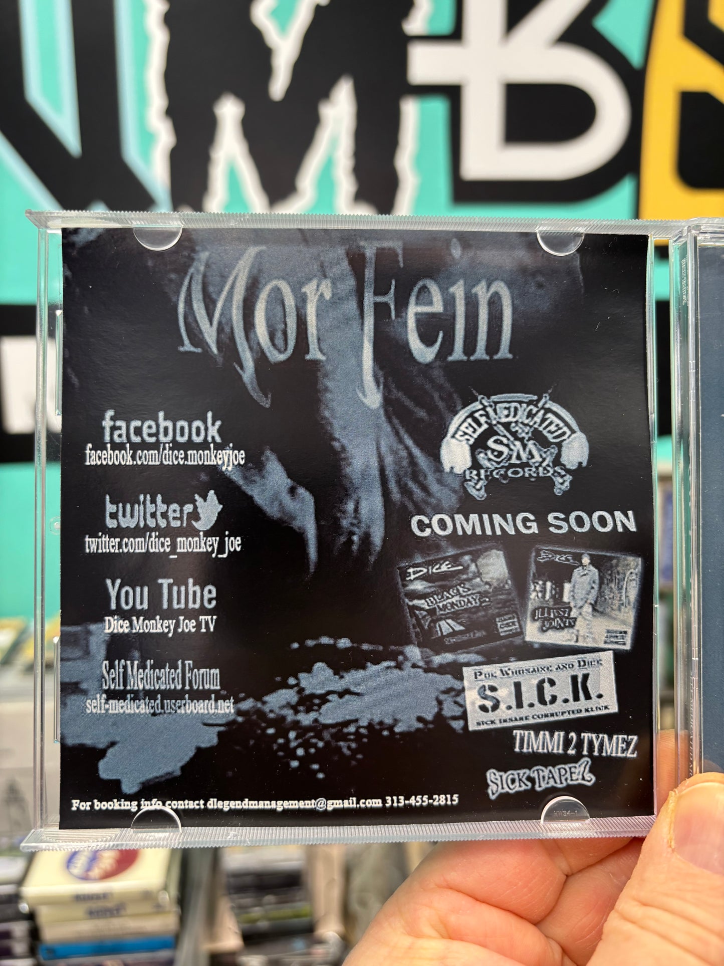 Dice: MorFein, CDr, 1st pressing, Self Medicated Records, US 2013