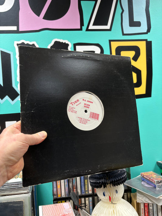 HULLU VARASTOALE -20%‼️‼️‼️D.J. Rush: Klub Kids, 12inch EP, 1st pressing, US 1996