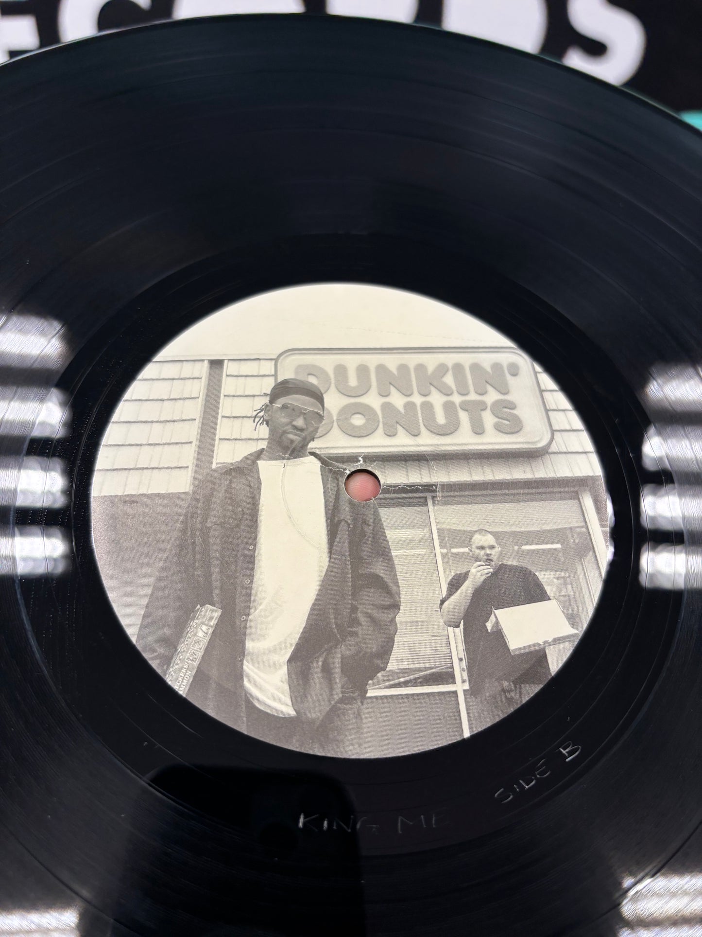 Mike and the Fatman: King Me, 12inch, Only pressing, Uprising Records, US 2007
