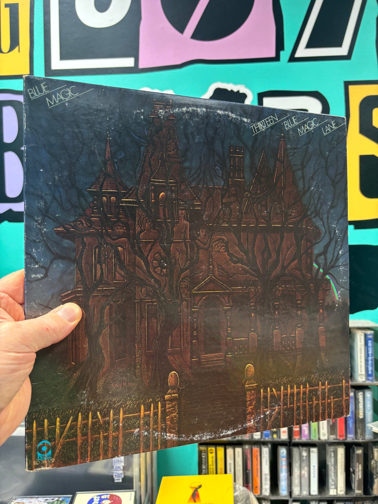 Blue Magic: Thirteen Blue Magic Lane, LP, Monarch Pressing, ATCO Records, WMOT Records, US 1975