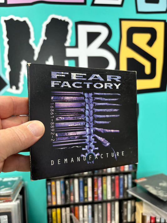 Fear Factory: Demanufacture, CD, reissue, Limited Edition, Roadrunner Records, Europe 1996