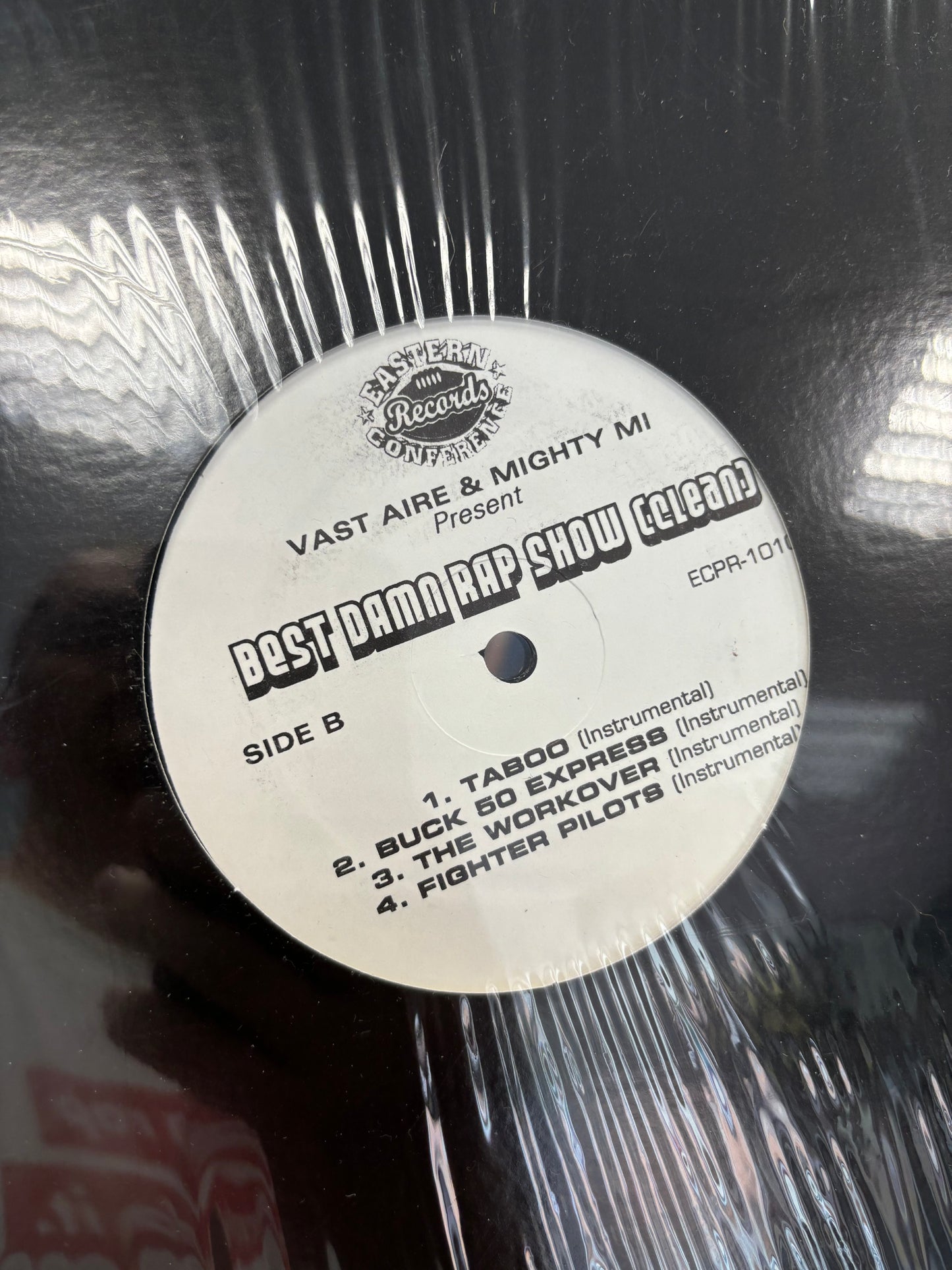 Vast Aire: Best Damn Rap Show (clean), 12inch, promo, sampler, Eastern Conference, US 2005