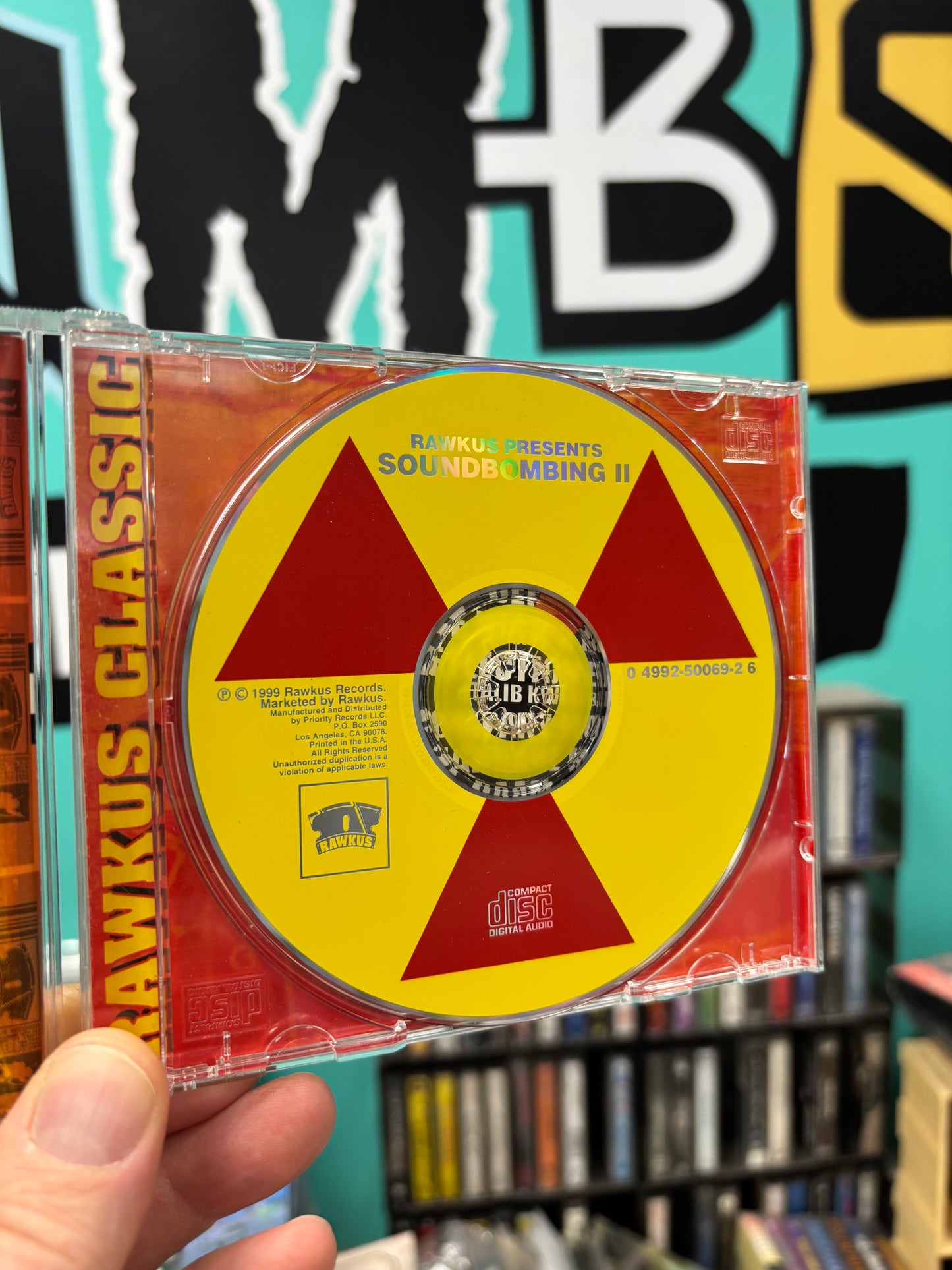 Rawkus Presents Soundbombing II, CD, 1st pressing, Mixed, Rawkus, US 1999