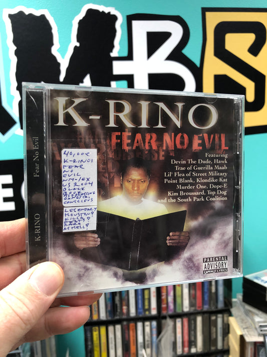 HULLU VARASTOALE -20%‼️‼️‼️K-Rino: Fear No Evil, 1st pressing, US 2004