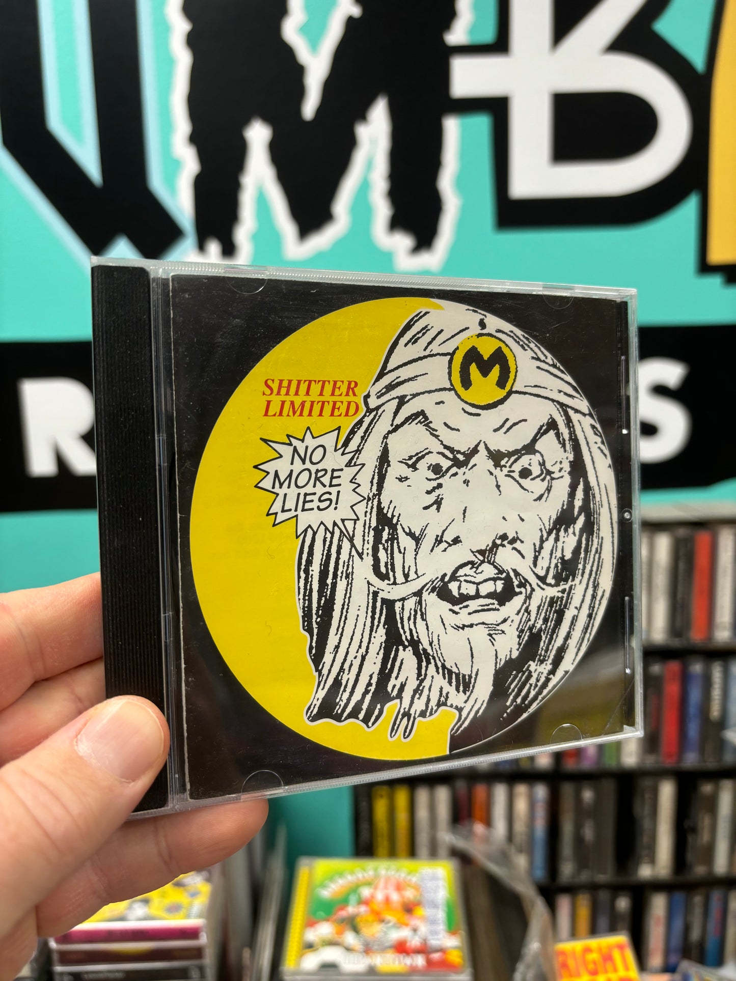 Shitter Limited: No More Lies!, CD, Compilation, Only pressing, Mefisto Production, Finland 1995