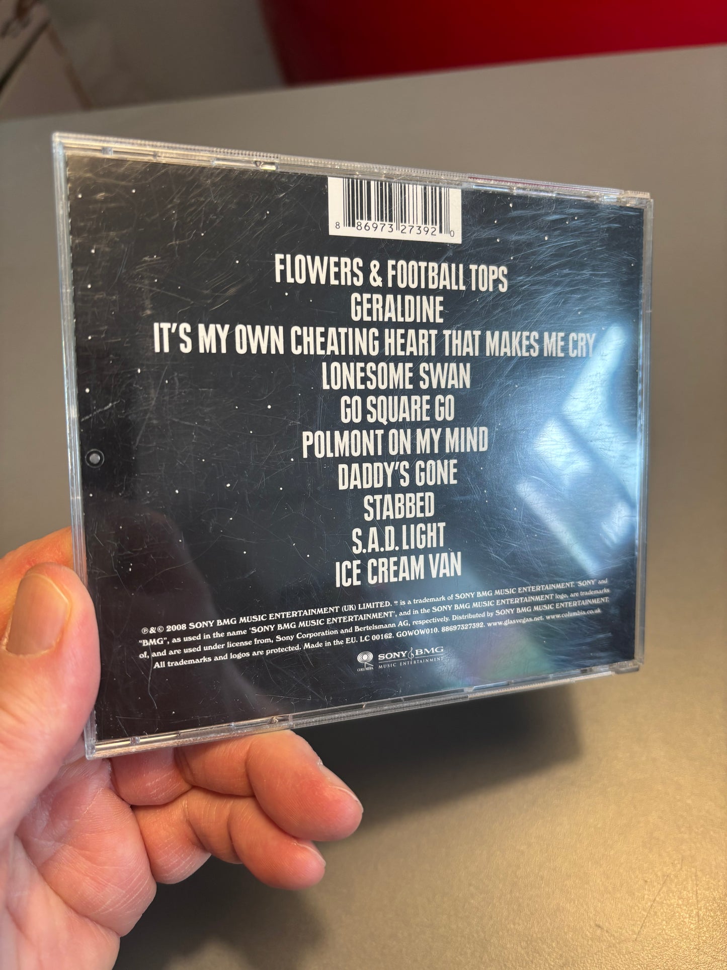 Glasvegas: Glasvegas, CD, Columbia, Sony BMG Music Entertainment, Europe 2008