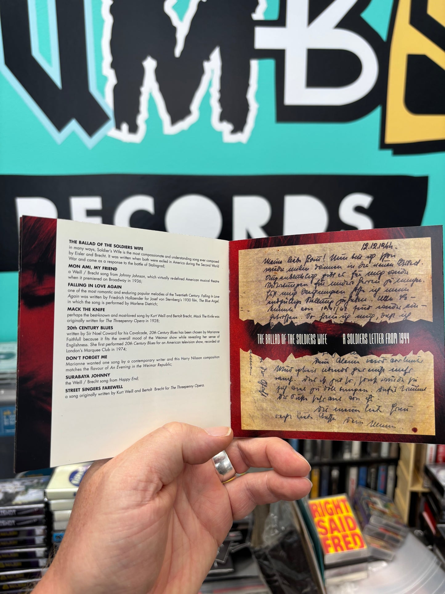 Marianne Faithfull: 20th Century Blues, CD, RCA Victor, Reverso, BMG Classics, Europe 1996