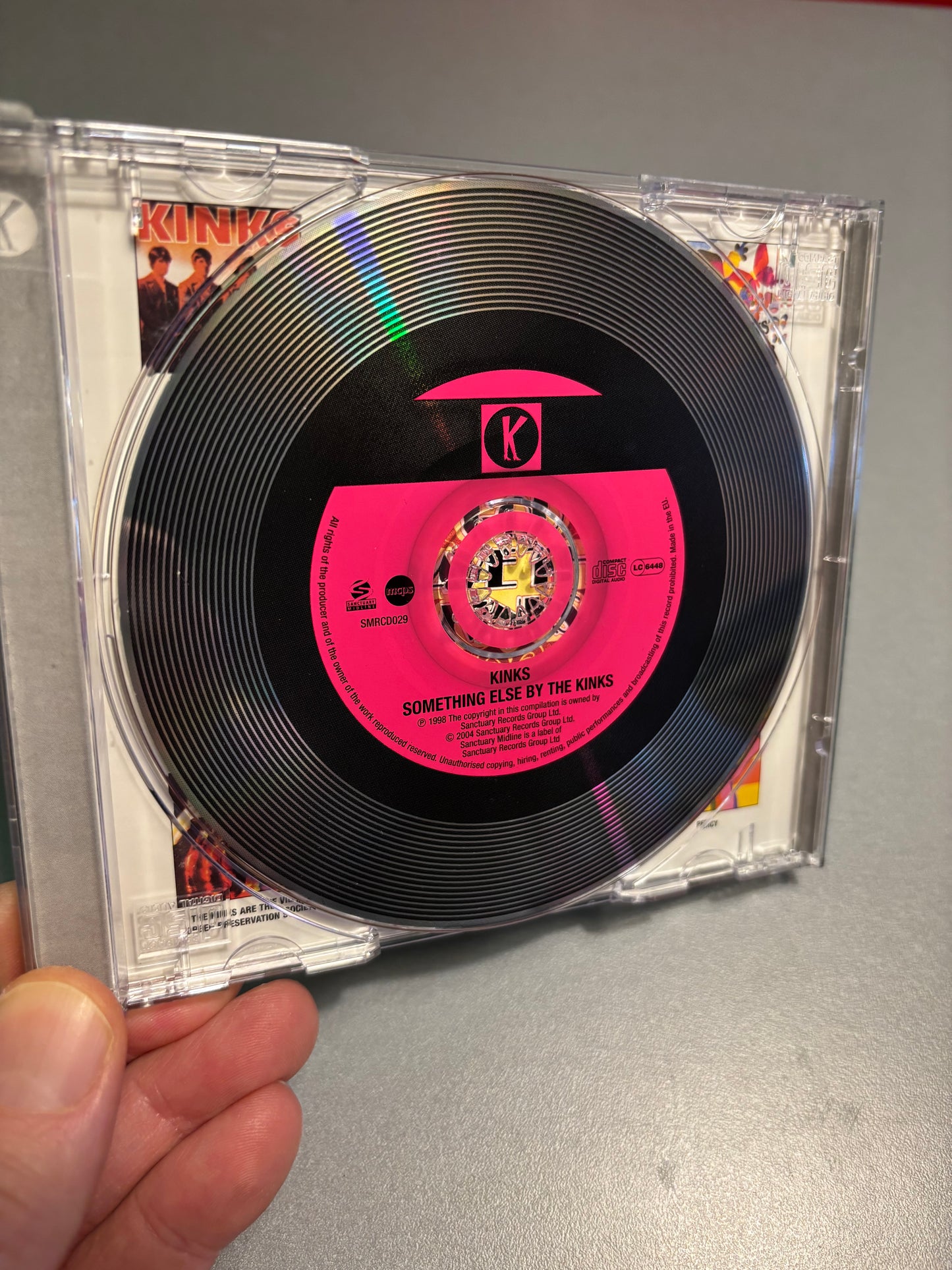 The Kinks: Something Else By The Kinks, CD, reissue, remastered, mono, VDC pressing, Sanctuary Midline, Europe 2004