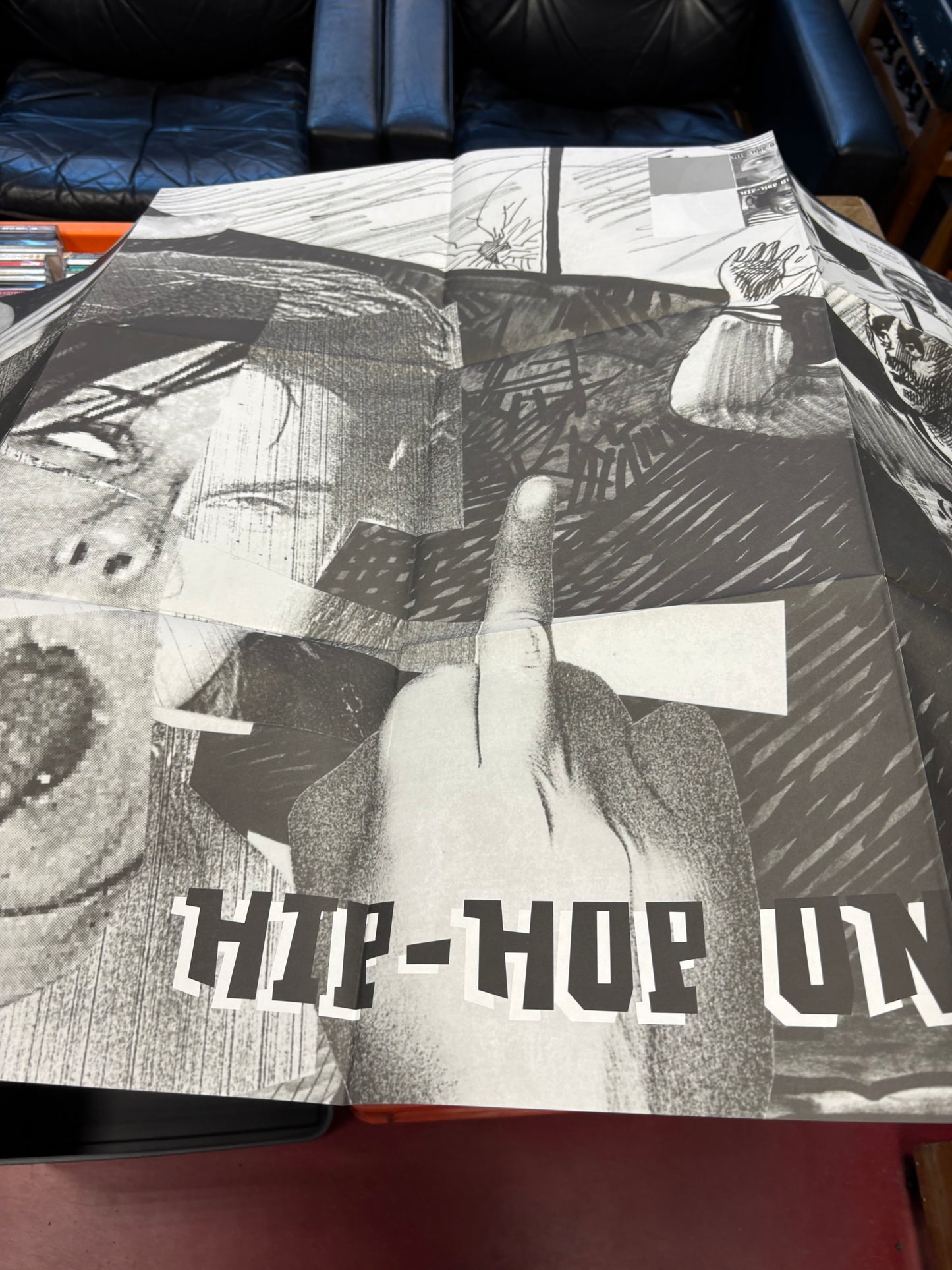 D. Riba & Lucia Macari: Hip-Hop Bones Vol. 1, 10inch, Only pressing, Gatefold, Limited Edition, Numbered, KidNap Records, Netherlands 2005