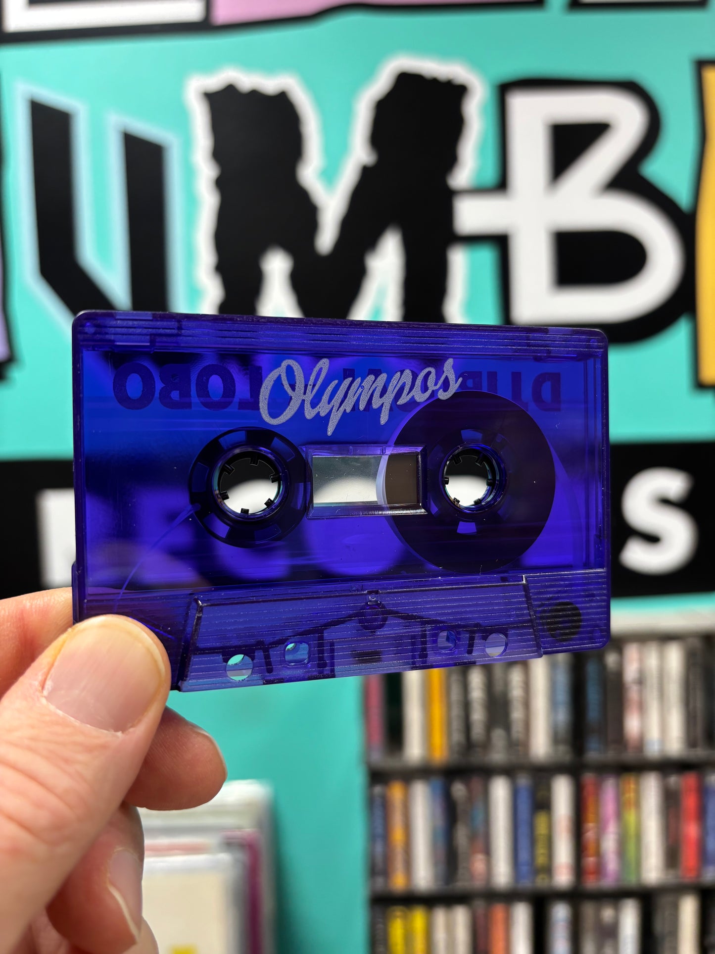 DJ Ibusal & Lobo: Olympos, cassette, 1st pressing, Only cassette pressing, Monsp Records, Finland 2015