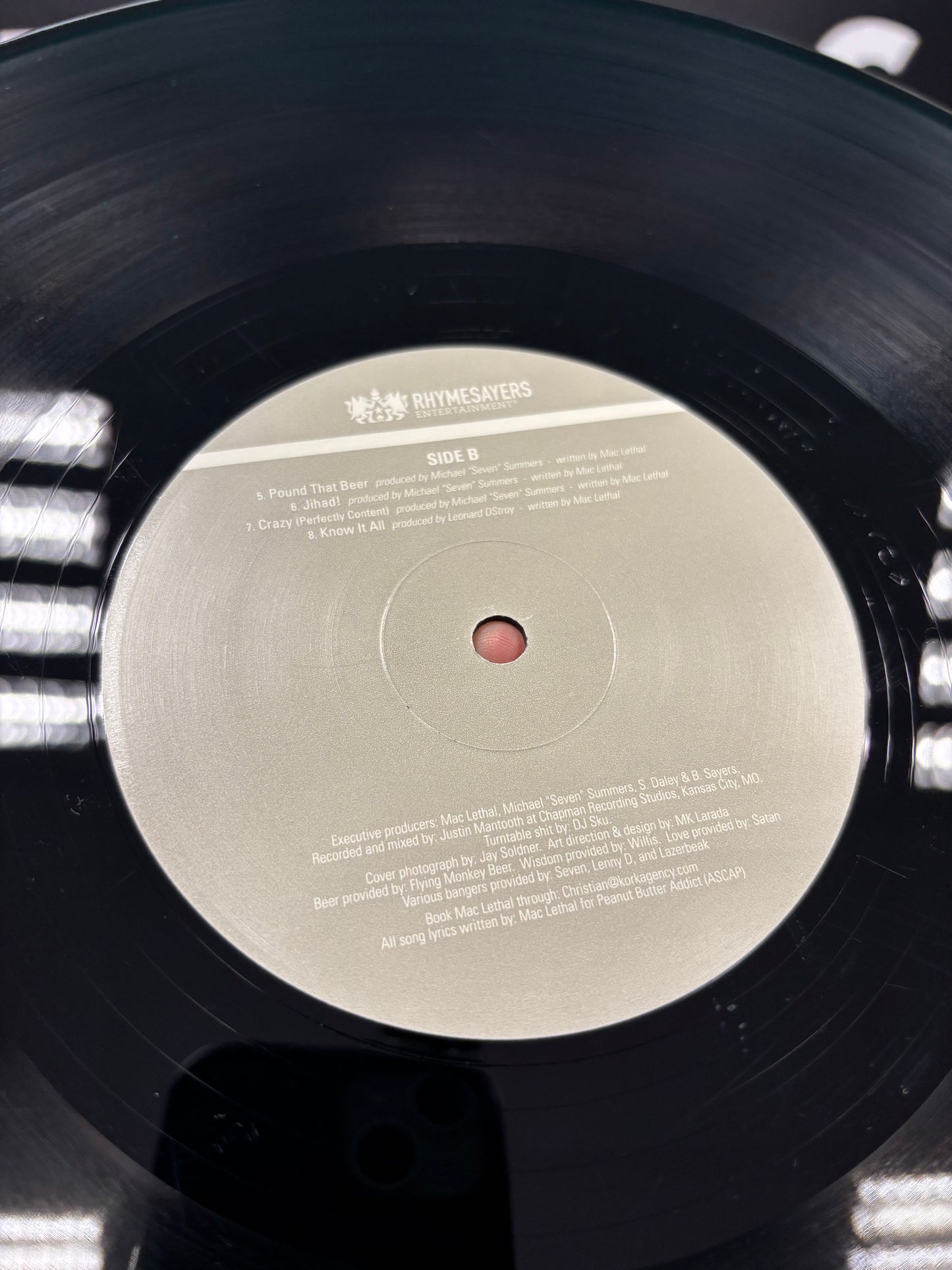 Mac Lethal: 11:11, 2LP, Only vinyl pressing, Rhymesayers Entertainment, US 2007