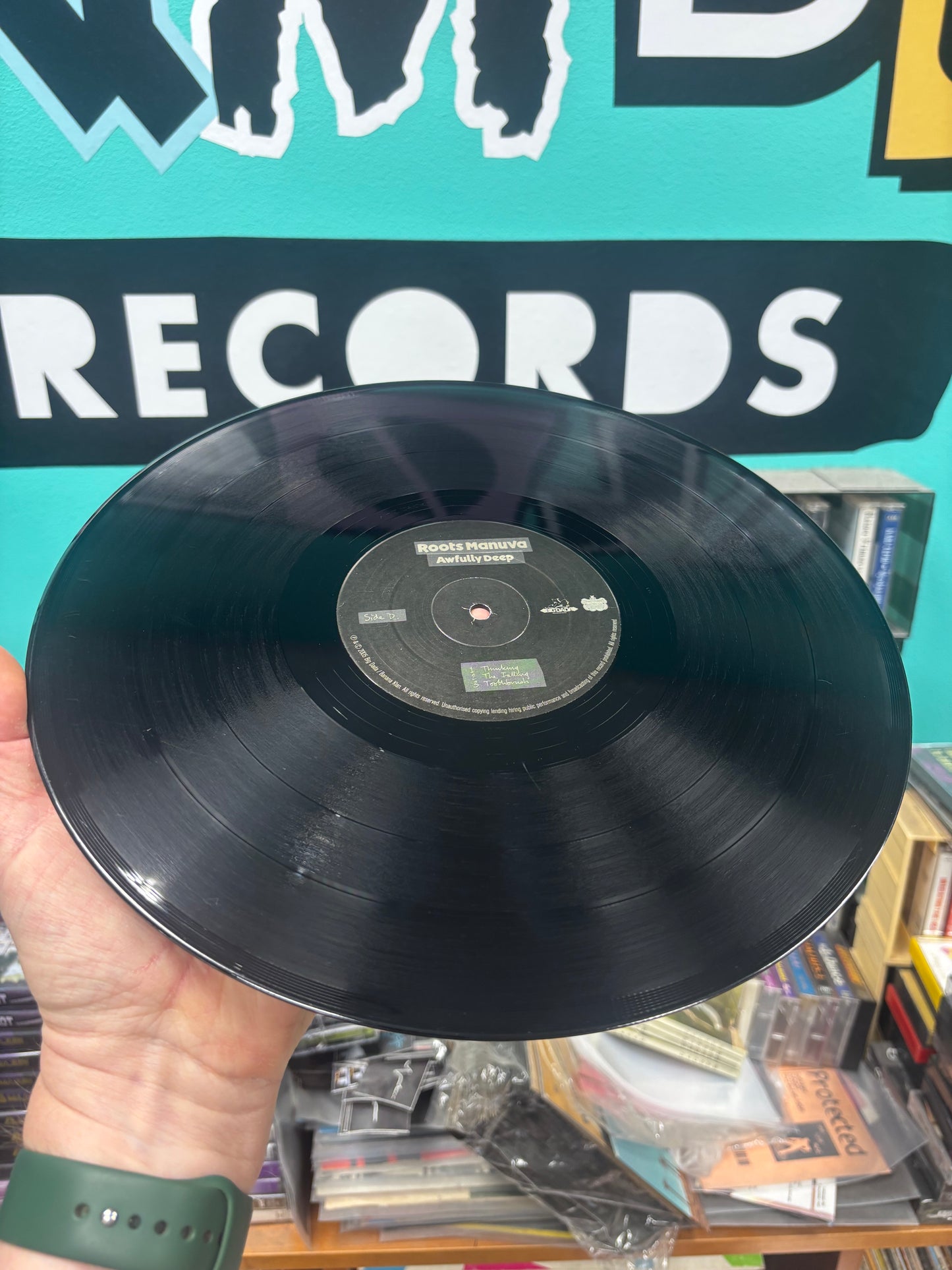 Roots Manuva: Awfully Deep, 2LP, Only vinyl pressing, Big Dada Recordings, UK 2005