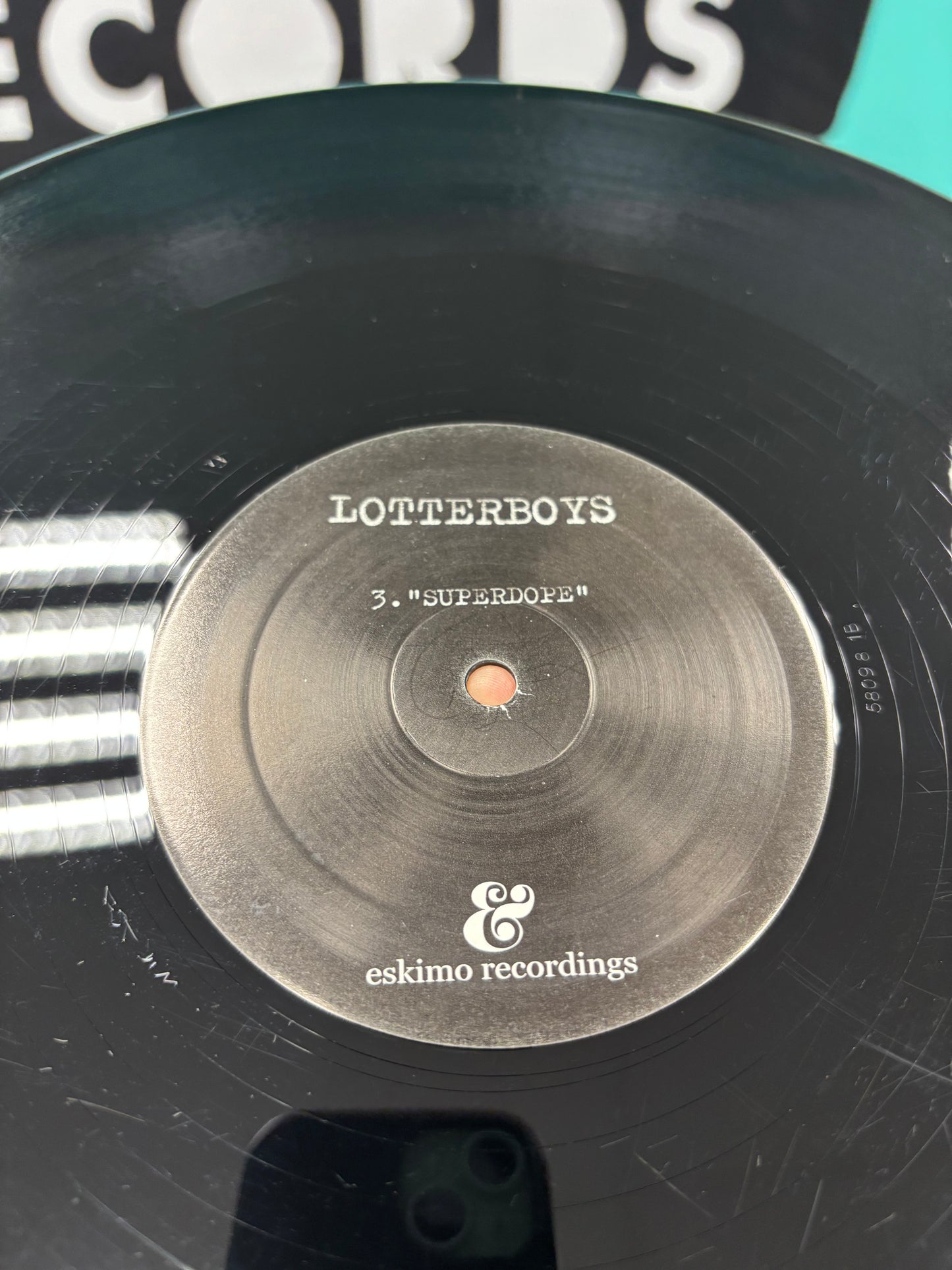 Lotterboys: Heroine, 12inch, Only official pressing, Eskimo Recordings, Belgium 2005