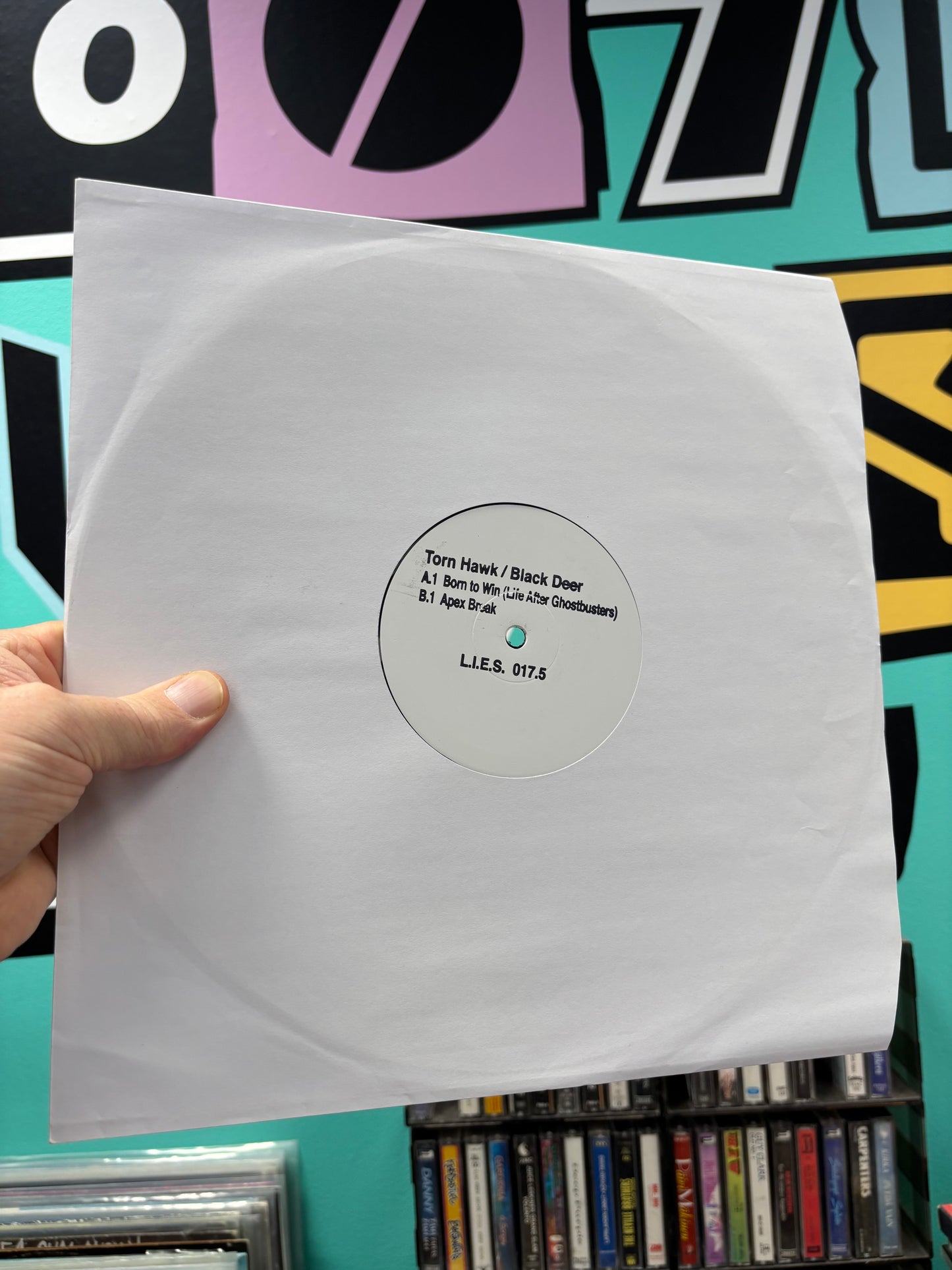 Torn Hawk/Black Deer: Born To Win (Life After Ghostbusters)./Apex Break, 12inch, Only pressing, L.I.E.S. Records, US 2013